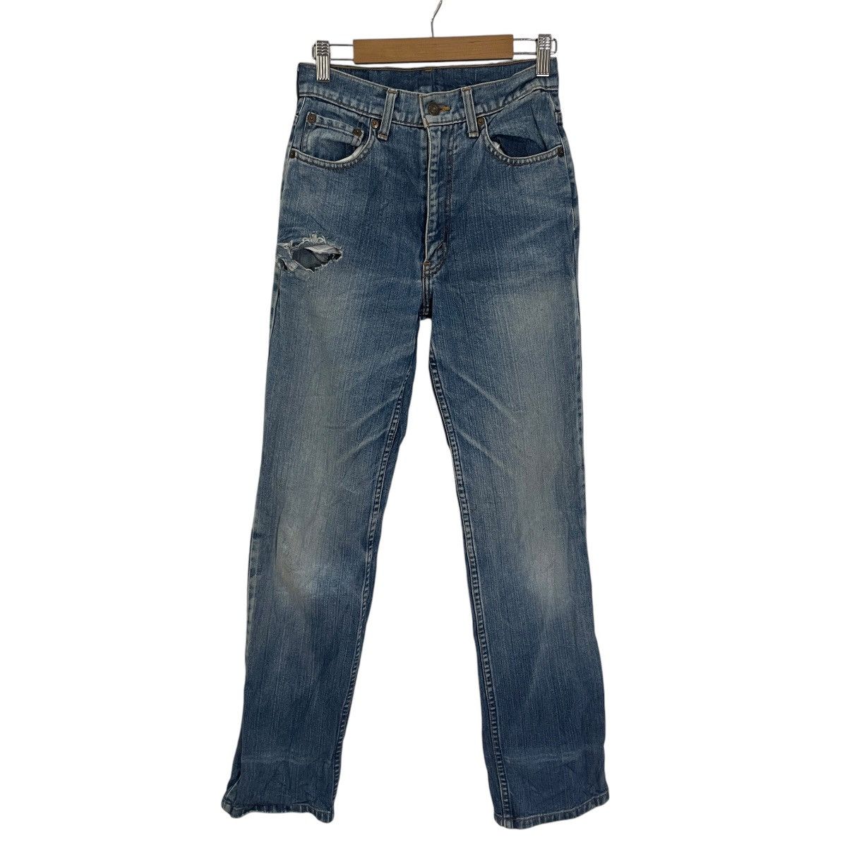 Levi's Vintage Levis W511-0217 Distressed Denim Size 26" / US 2 / IT 38 - 1 Thumbnail