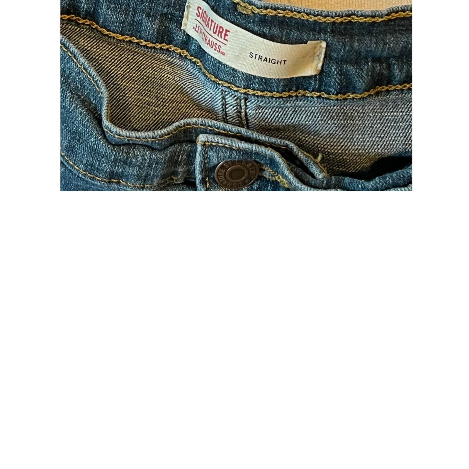 Levi's Levi's Signature Straight Fit Jeans Mens 42x30 Size US 42 / EU 58 - 3 Thumbnail