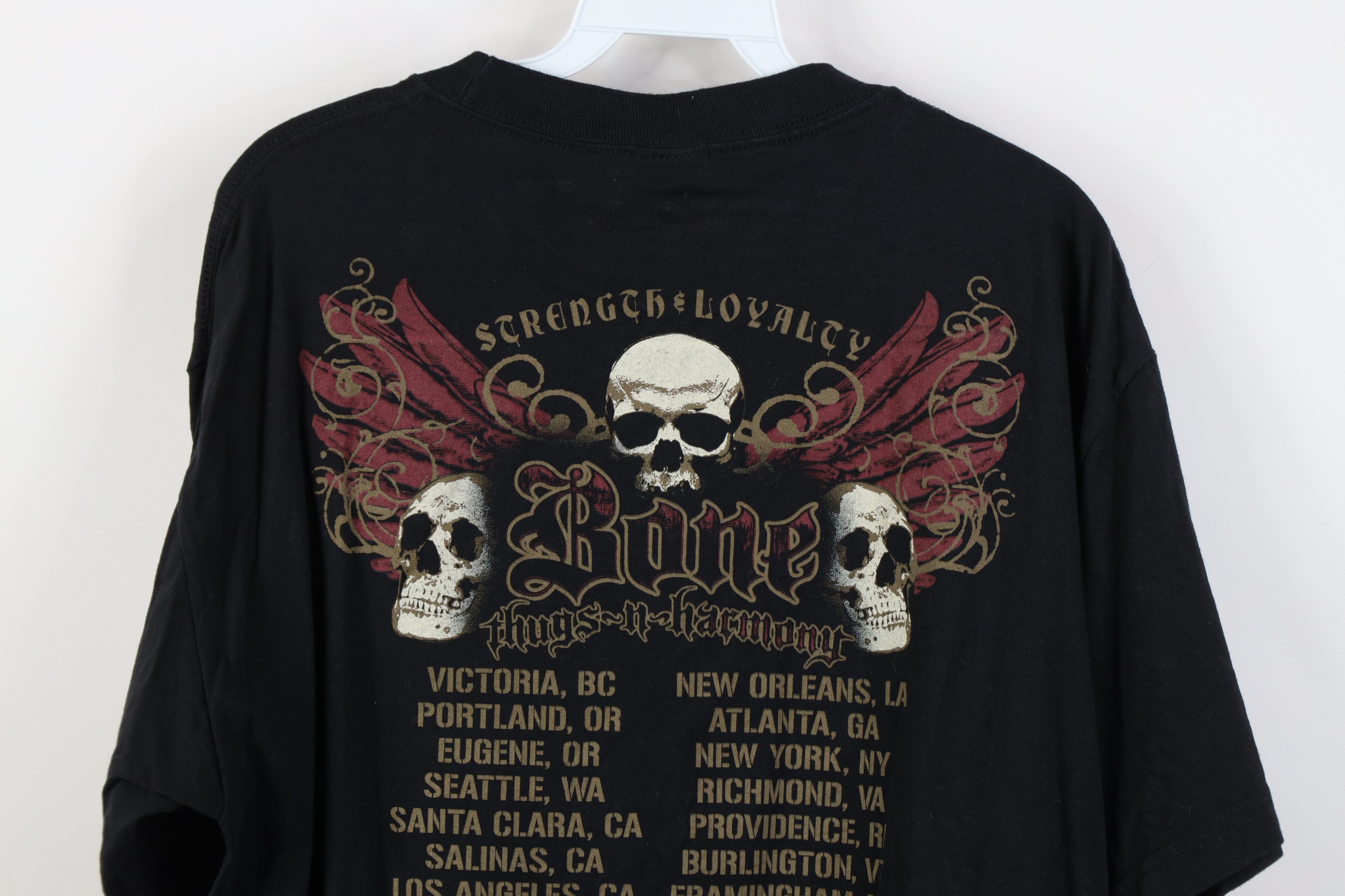Vintage Vintage Y2K 2007 Strength & Loyalty Bone Thugs Tee T-Shirt Size US L / EU 52-54 / 3 - 16 Thumbnail