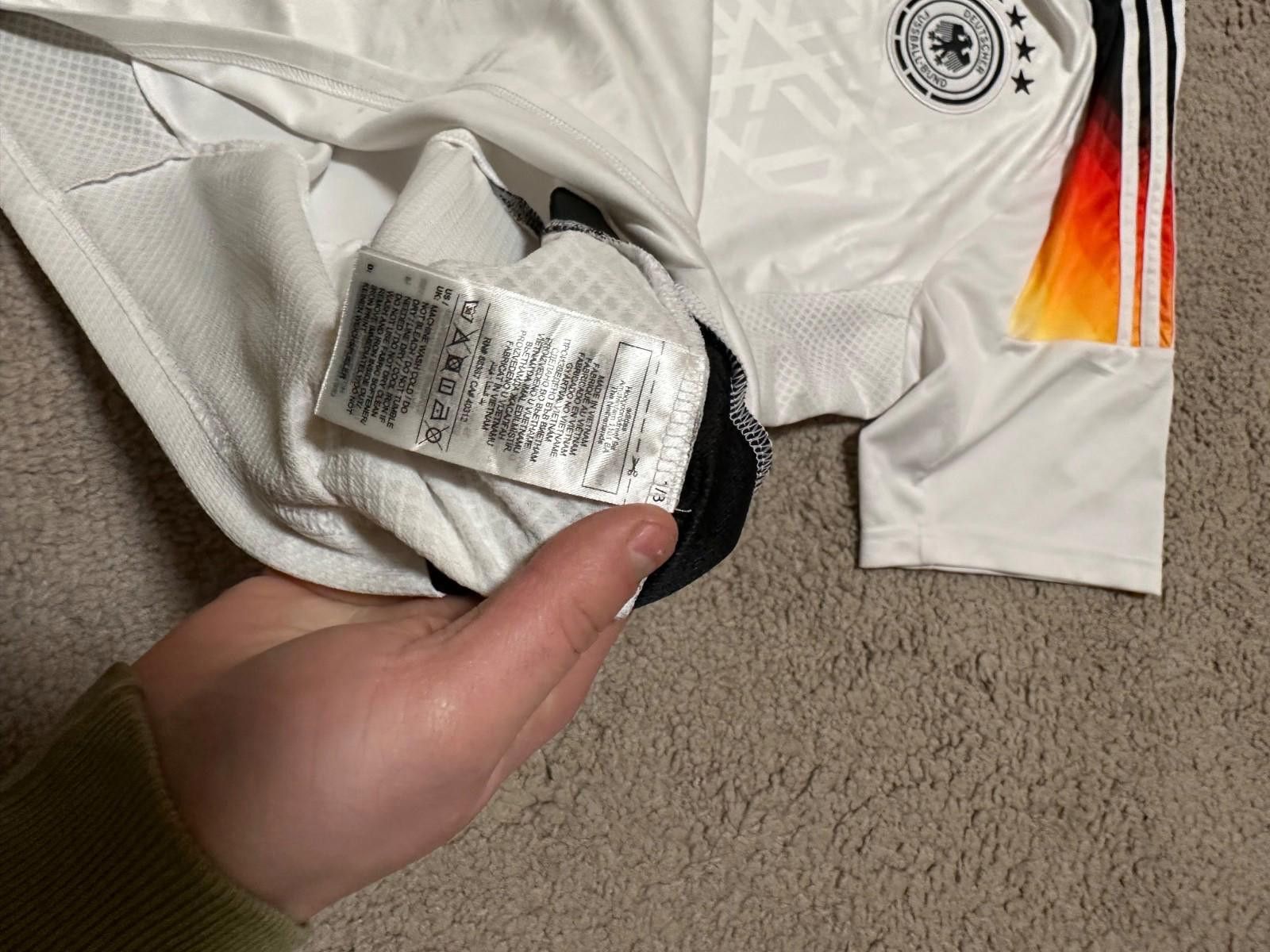 Adidas Germany 2024 Adidas Home Football Shirt Soccer Jersey XL Size US XL / EU 56 / 4 - 6 Thumbnail