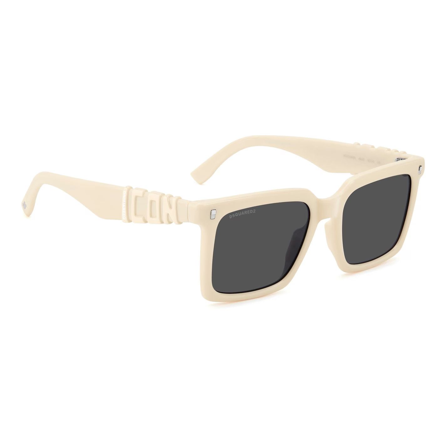Dsquared2 o1g2r1mq0426 Size: 53CM / Round Sunglasses in Ivory Size ONE SIZE - 3 Thumbnail