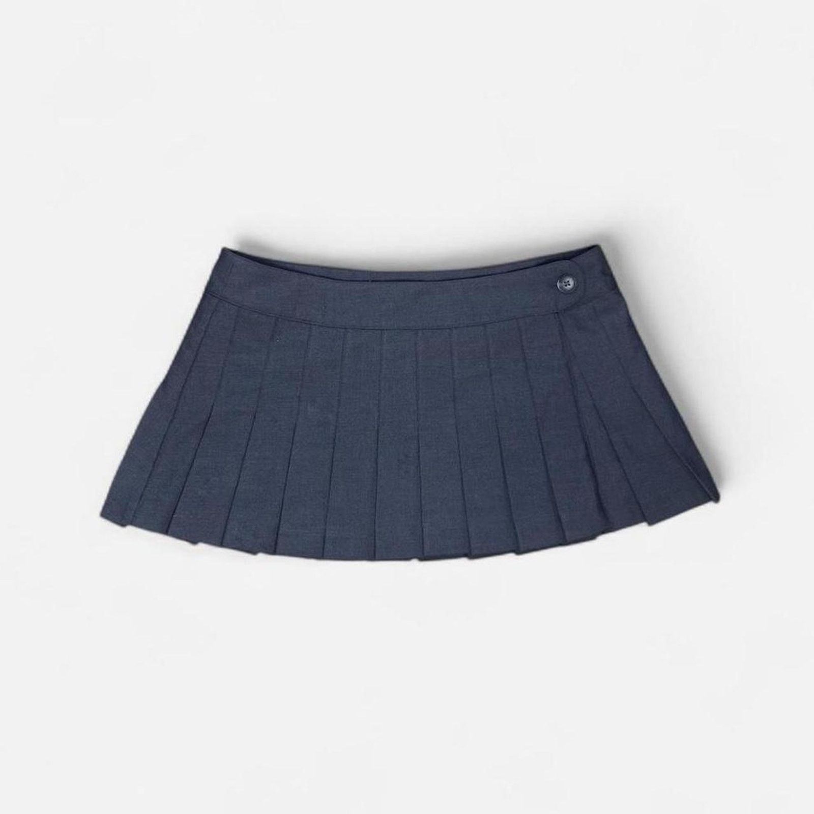 Guizio Dark grey Guizio pleated mini skirt Size 30" / US 8 / IT 44 - 1 Thumbnail