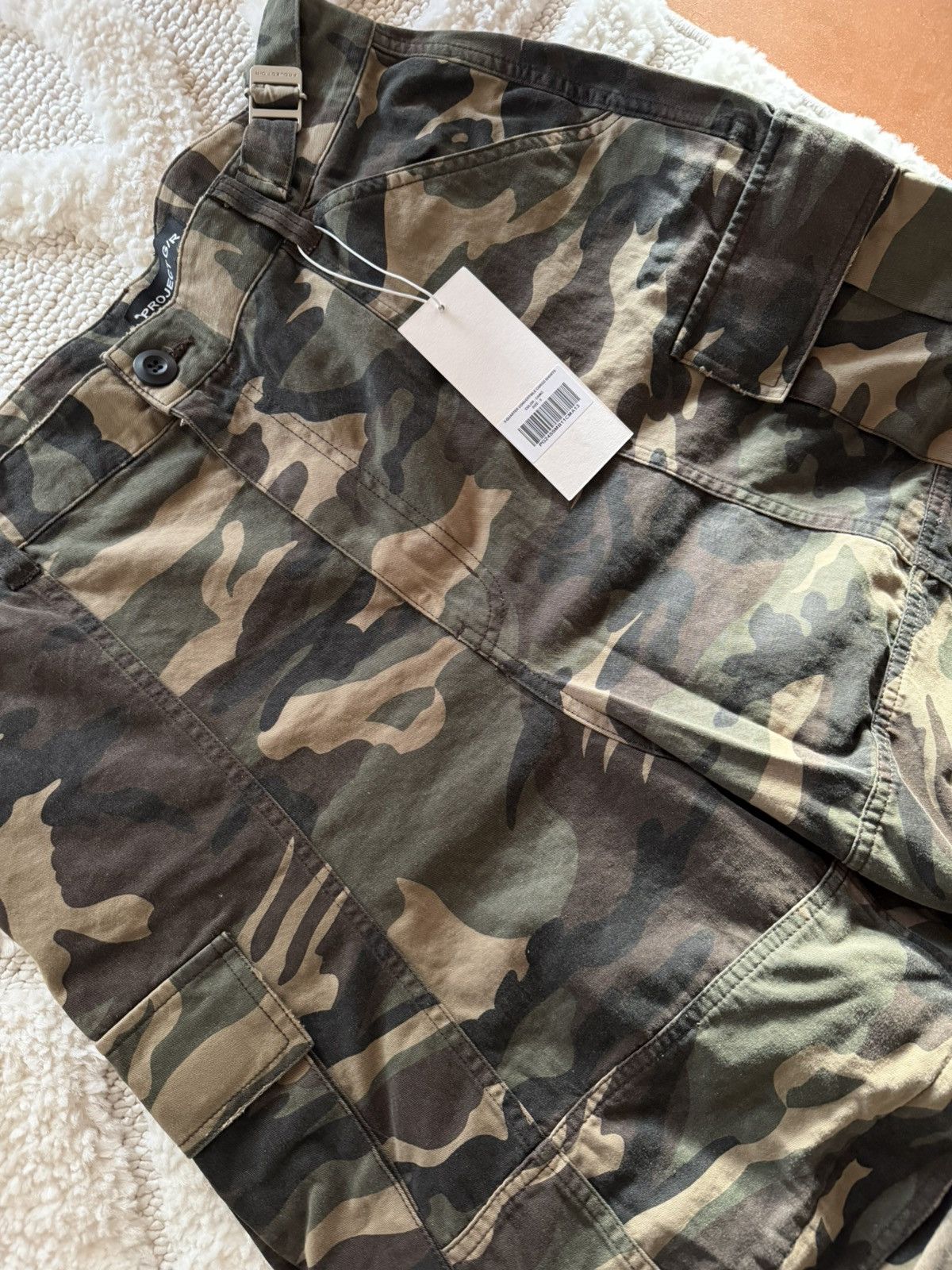 PROJECT G/R PROJECT G/R CAMO CARGO SHORTS Size US 34 / EU 50 - 6 Thumbnail