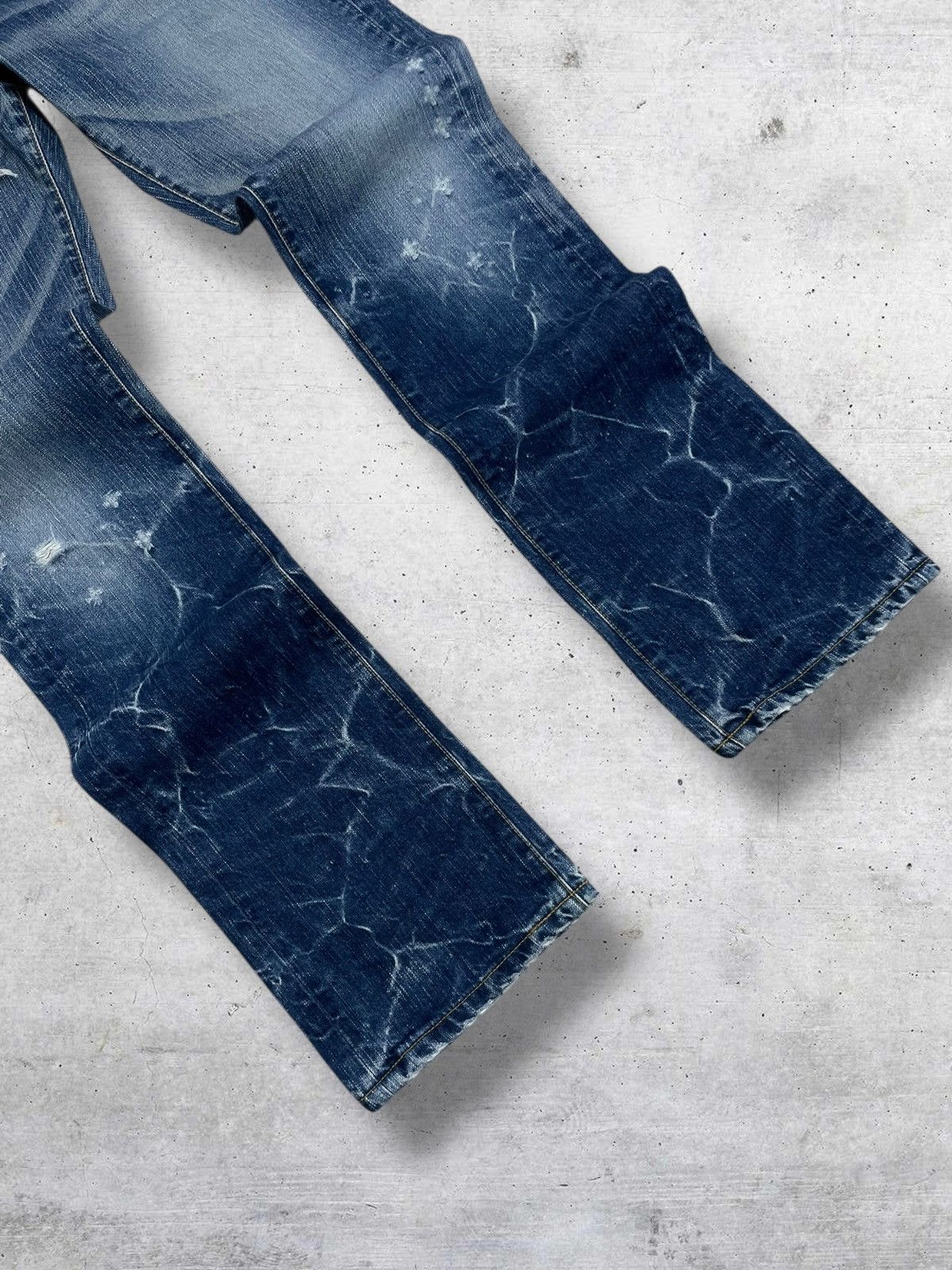 Japanese Brand VINTAGE JAPAN GRUNGE AESTHETIC PUNK MADE NIPPON JAPAN DENIM Size US 31 - 2 Thumbnail