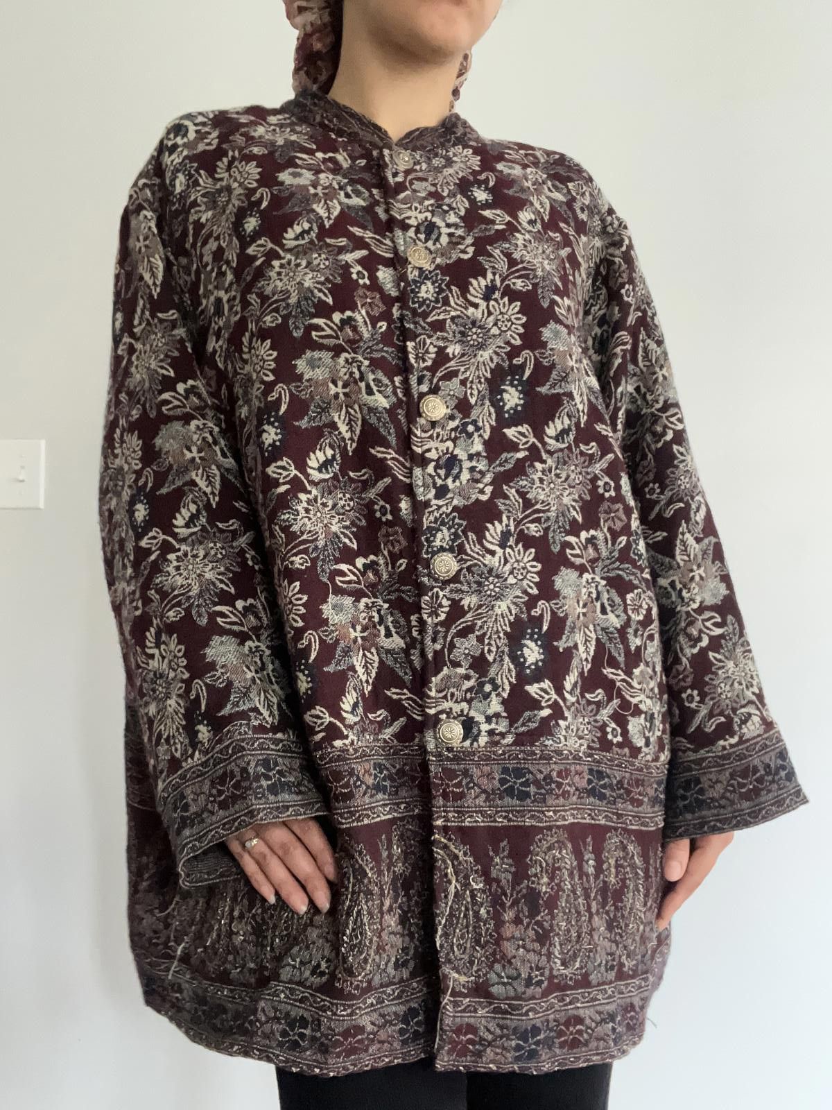 Other Women’s overcoat tunic jacket with brass buttons Size ONE SIZE - 6 Thumbnail