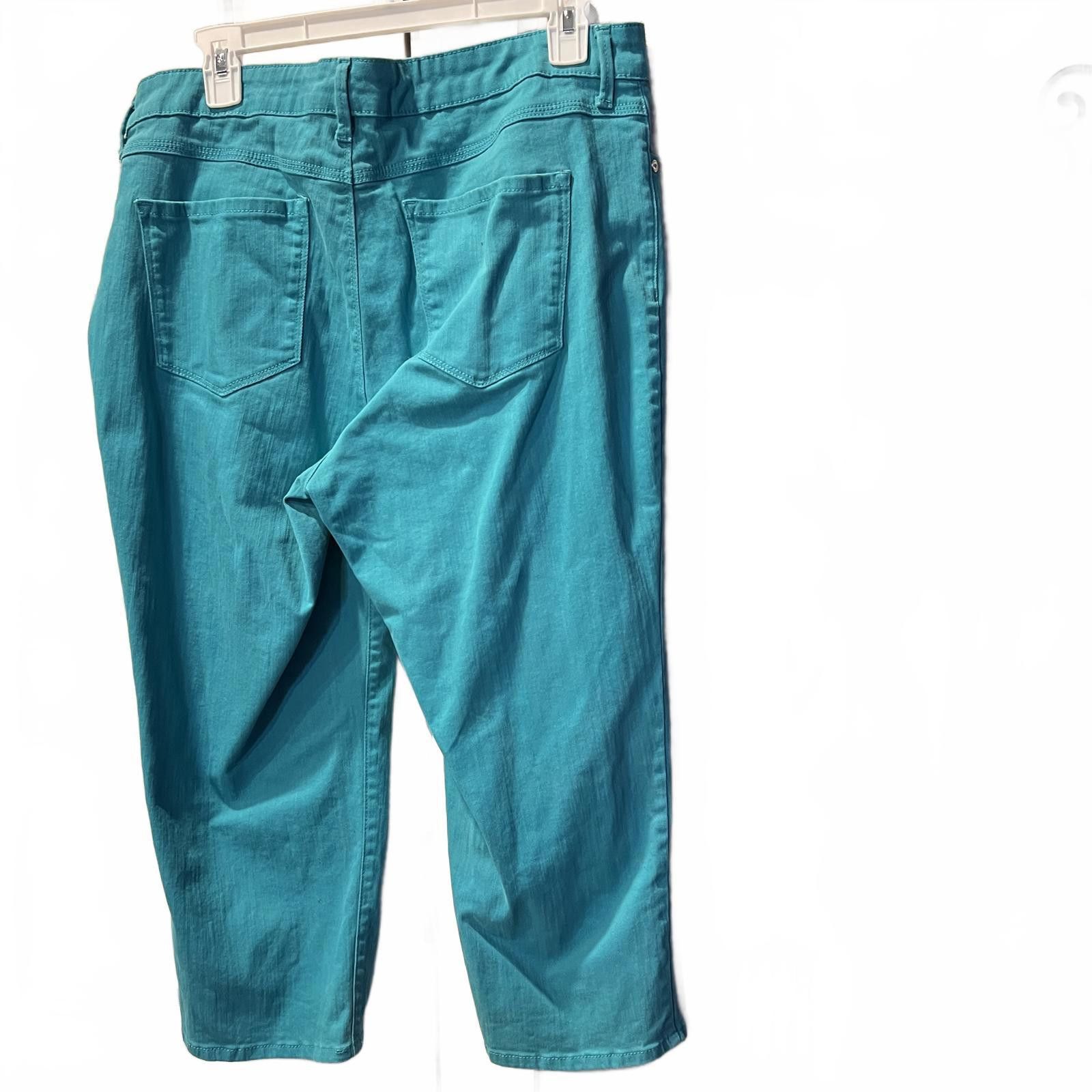 Other Gloria Vanderbilt Women's Jeans Size 10 Teal Size 32" / US 10 / IT 46 - 2 Thumbnail