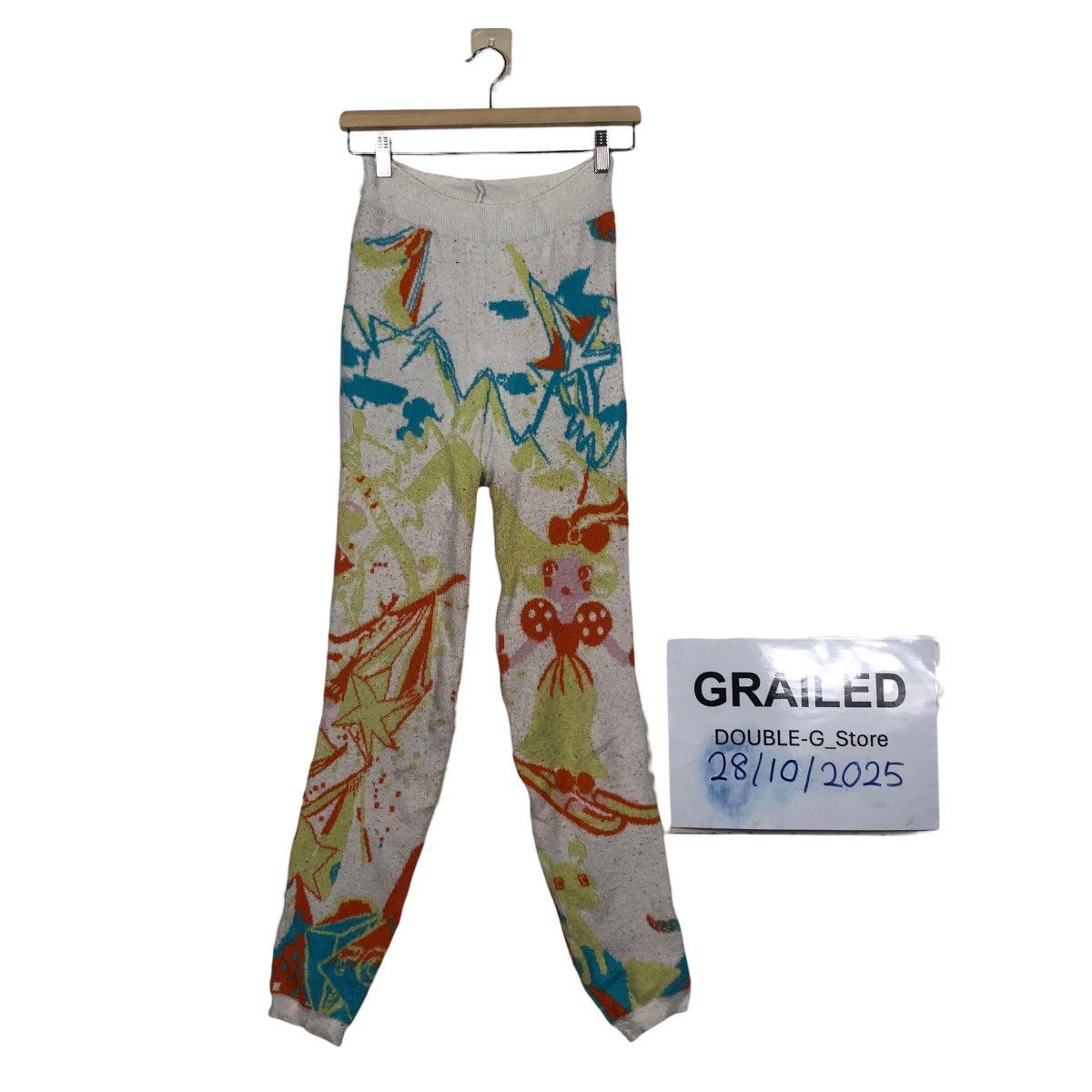 Issey Miyake 📌Sweatpants Jogger Tsumori Chisato Issey Miyake Full Print Size US 26 / EU 42 - 1 Thumbnail