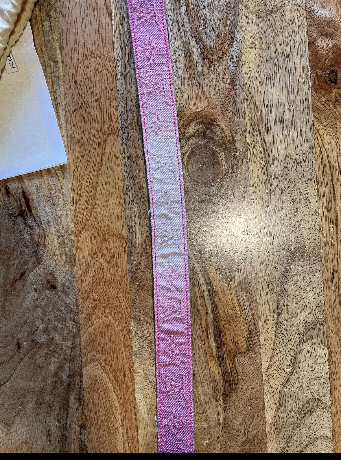 Louis Vuitton Lv monogram belt from 2010 Size ONE SIZE - 16 Thumbnail