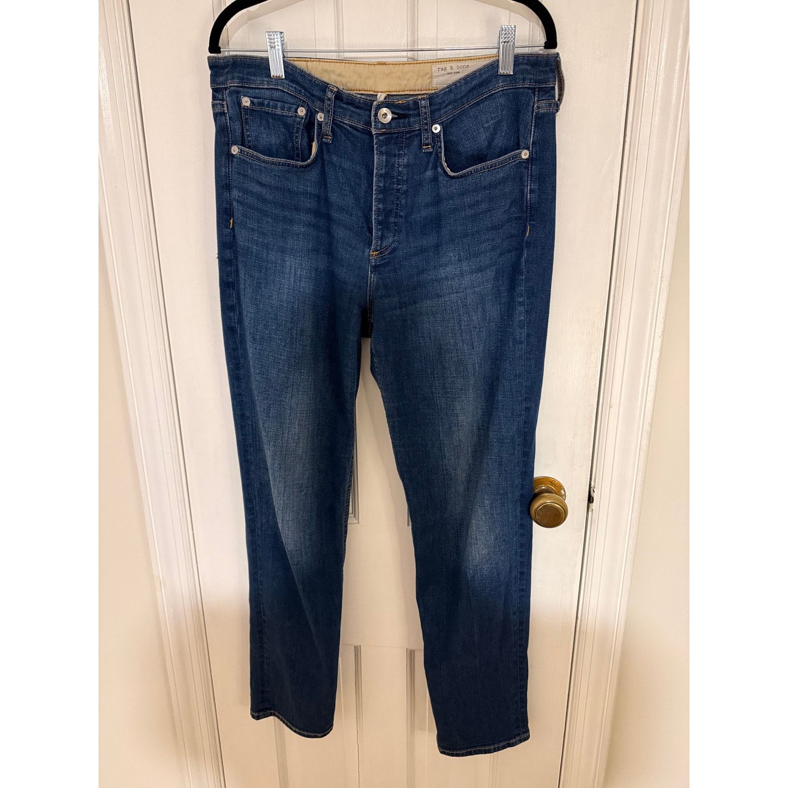 Rag & Bone Rag and Bone Rosa Mid-Rise Boyfriend Jeans Size 28 Size 28" / US 6 / IT 42 - 1 Thumbnail