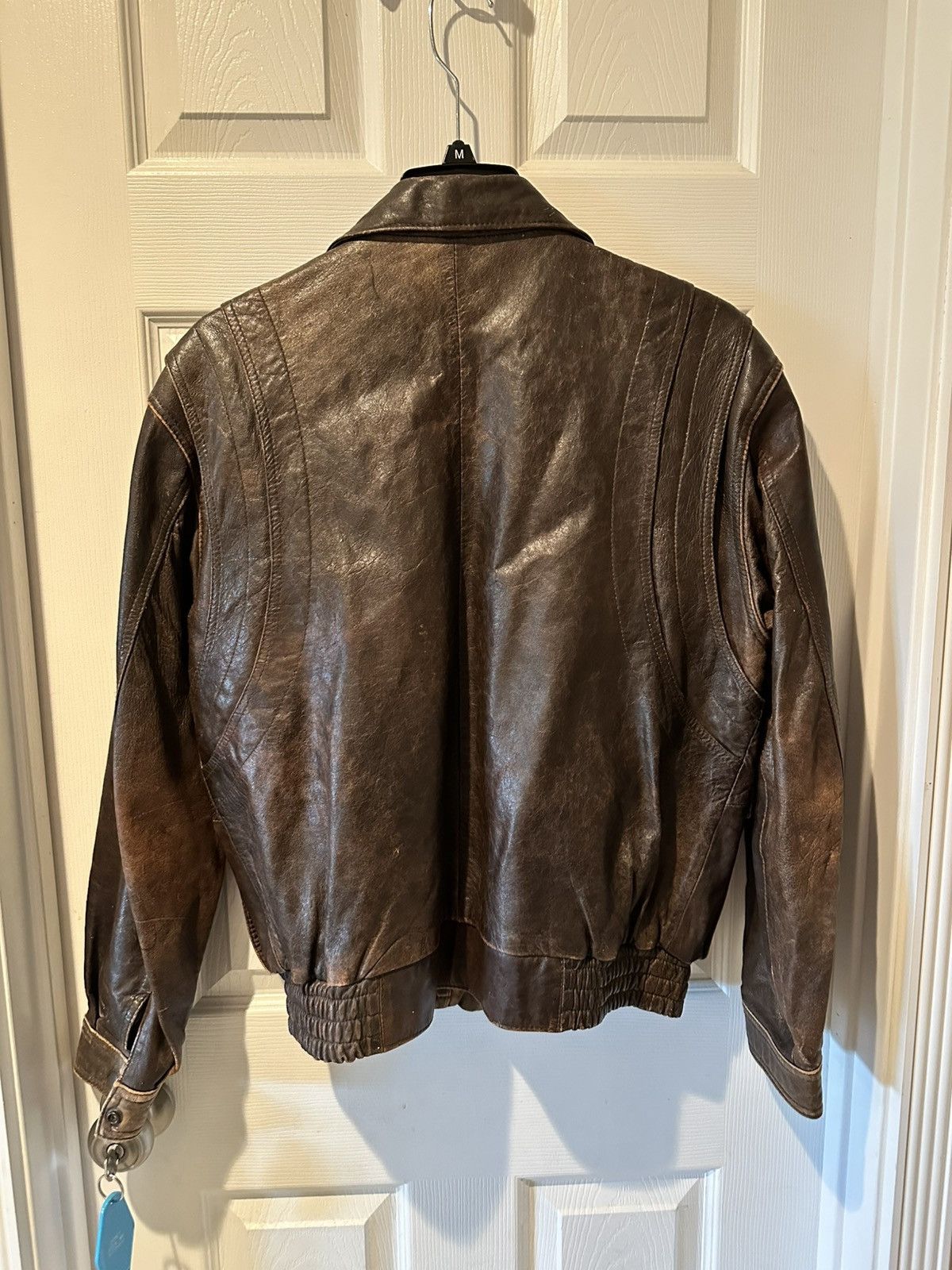 Vintage Vintage Chia Leather Jacket Fly High 1936 38 Size US M / EU 48-50 / 2 - 7 Thumbnail