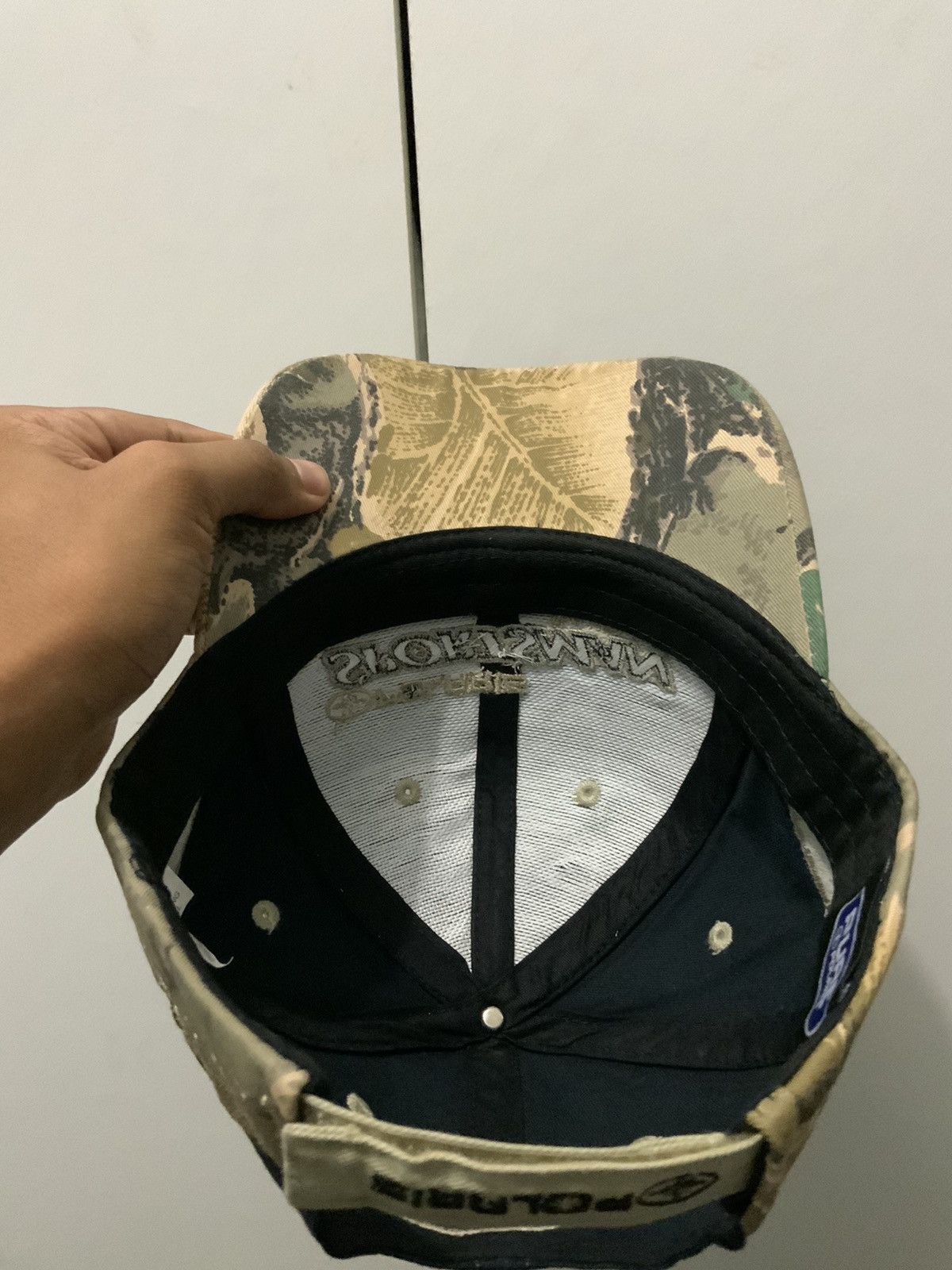 Japanese Brand Polaris Sportsman Spellout Camo Hunter Cap Size ONE SIZE - 8 Thumbnail