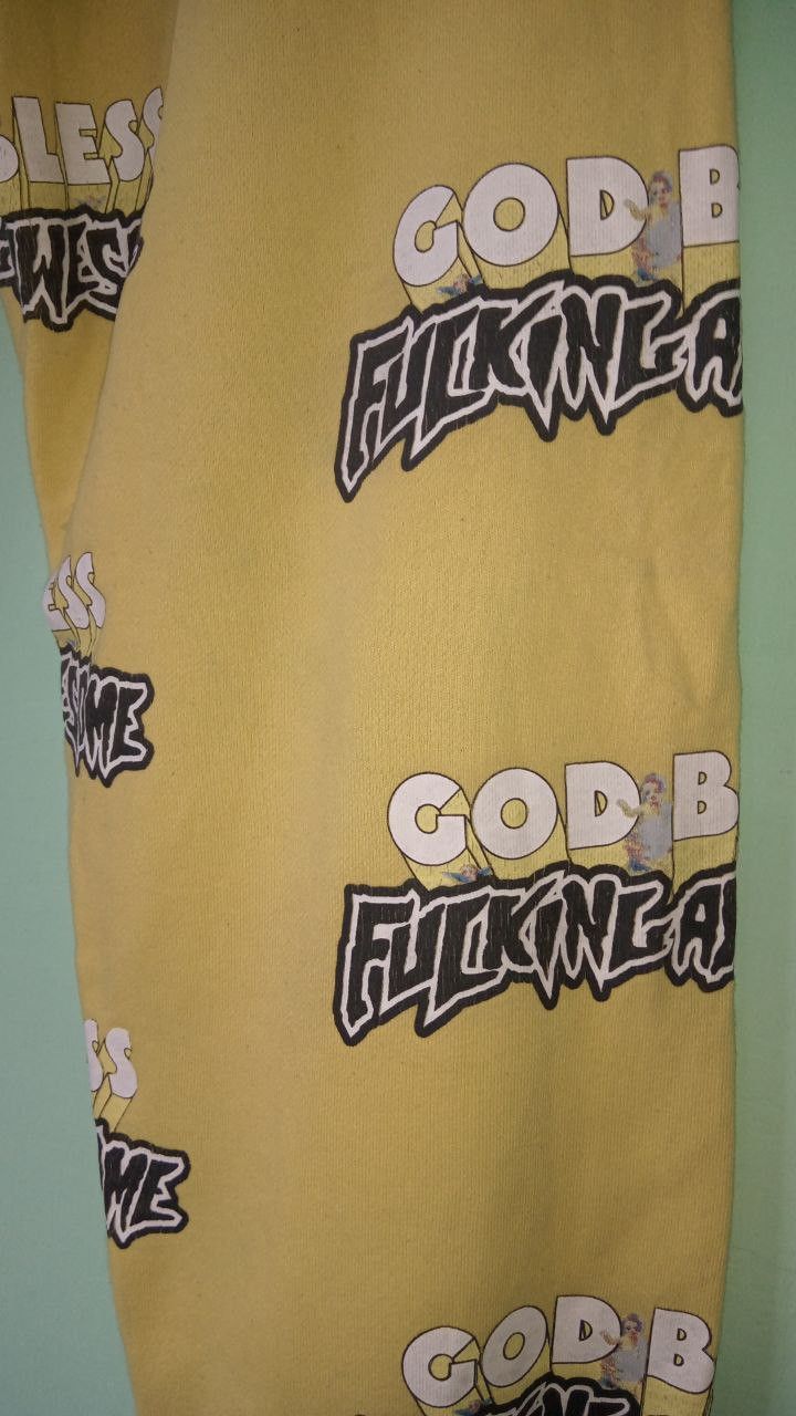 Fucking Awesome Fucking Awesome God Bless Sweatpants L Size US 36 / EU 52 - 5 Thumbnail