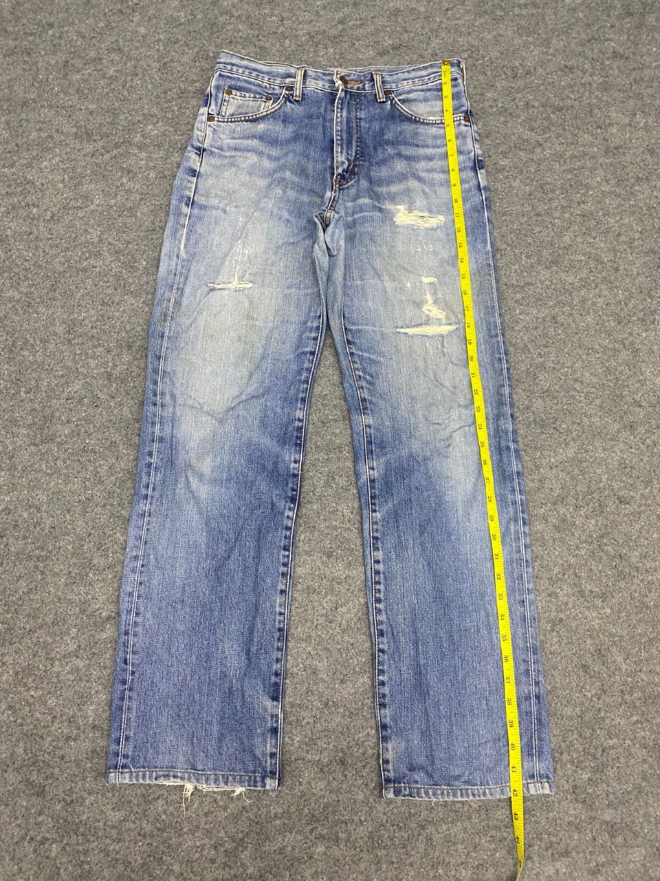 If Six Was Nine 💥Best Offer💥Vintage Edwin 503 Distressed Denim Size US 32 / EU 48 - 3 Thumbnail