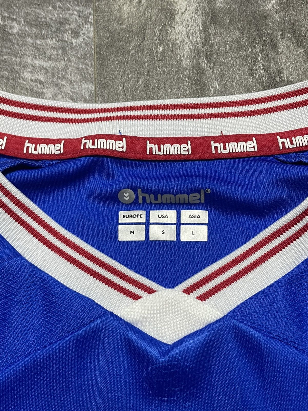 Hummel Hummel Rangers FC 2019 2020 Home Football Soccer Jersey Size US M / EU 48-50 / 2 - 8 Thumbnail