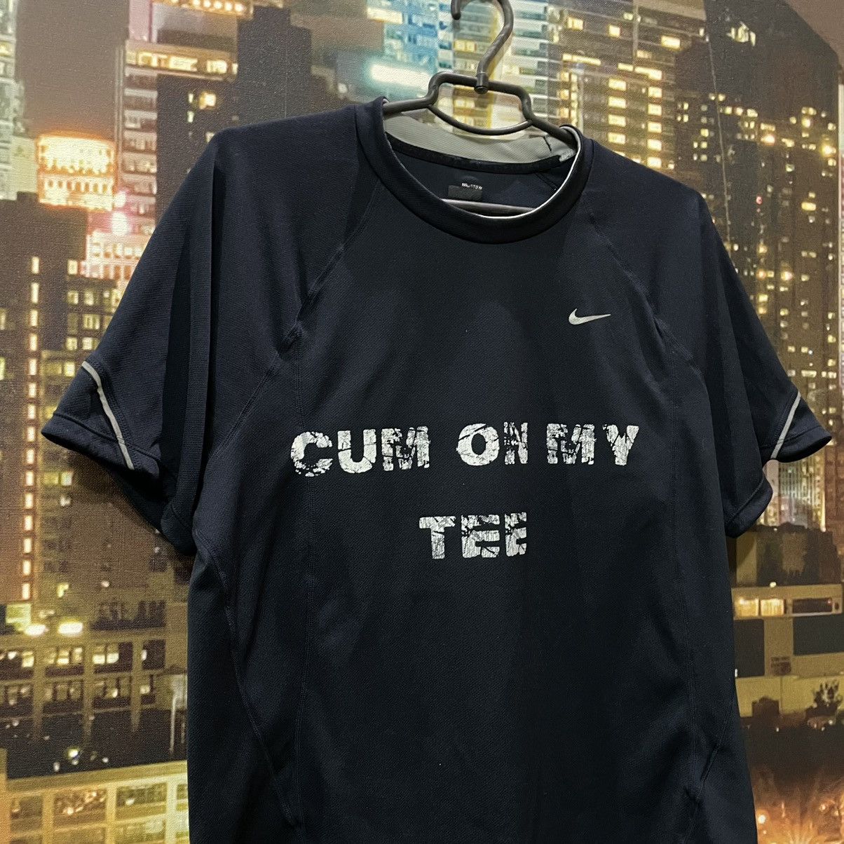 Vintage Vintage 90s Nike Graphic Tee Streetwear Skate Y2K Cropped M Size US M / EU 48-50 / 2 - 2 Thumbnail