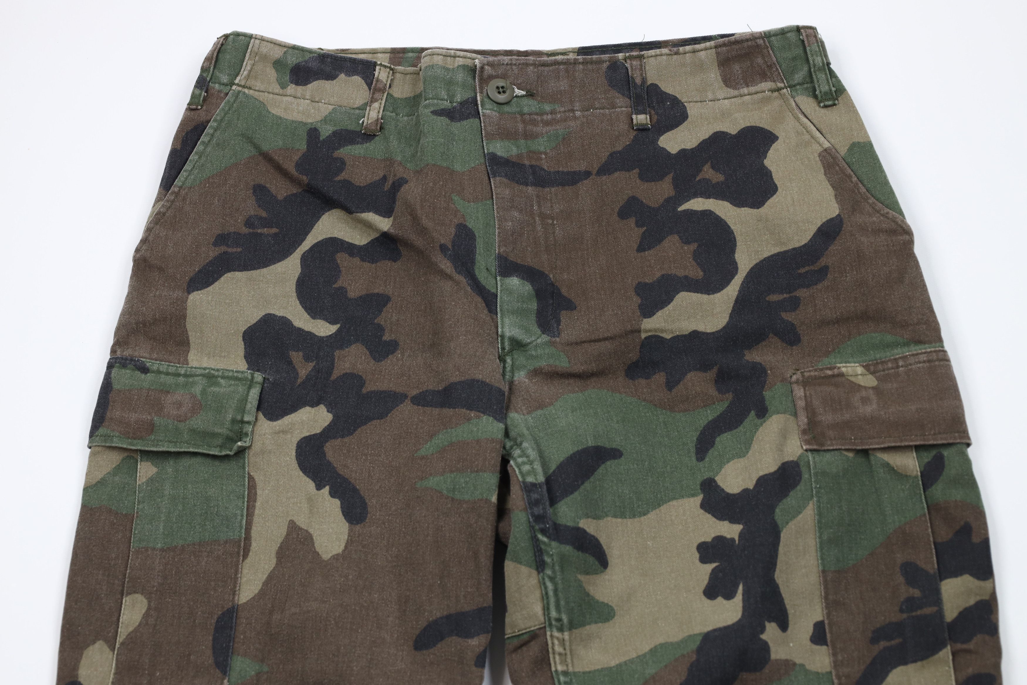 Vintage Vintage Y2K 2001 USGI Camouflage Combat Cargo Pants USA Size US 34 / EU 50 - 2 Thumbnail