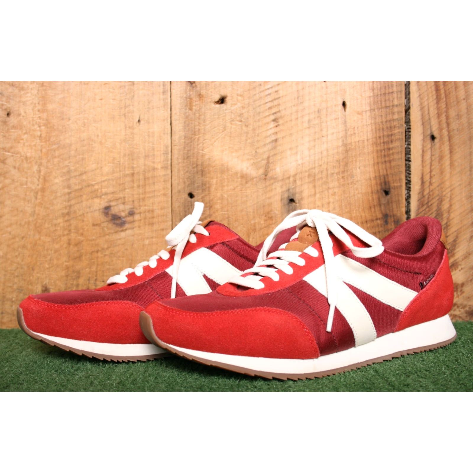 Vintage KIZIK Milan Salsa Red Sneakers Unisex Adults 9.5 11 Women's 11 Extra Details Not Included Size US 10 / IT 40 - 2 Thumbnail