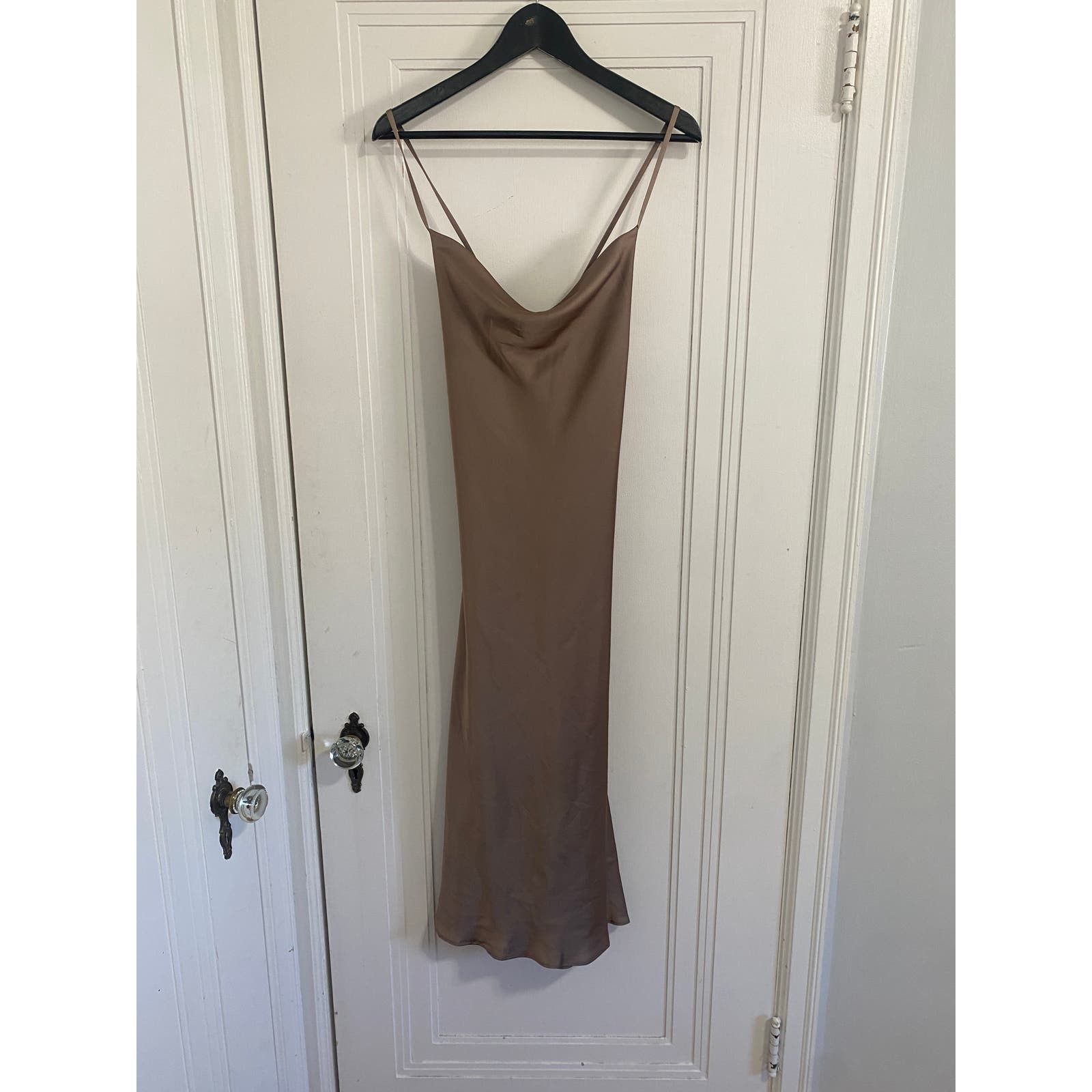 Show Me Your MuMu Show Me Your Mumu Verona Cowl Dune Bridesmaid Dress ...