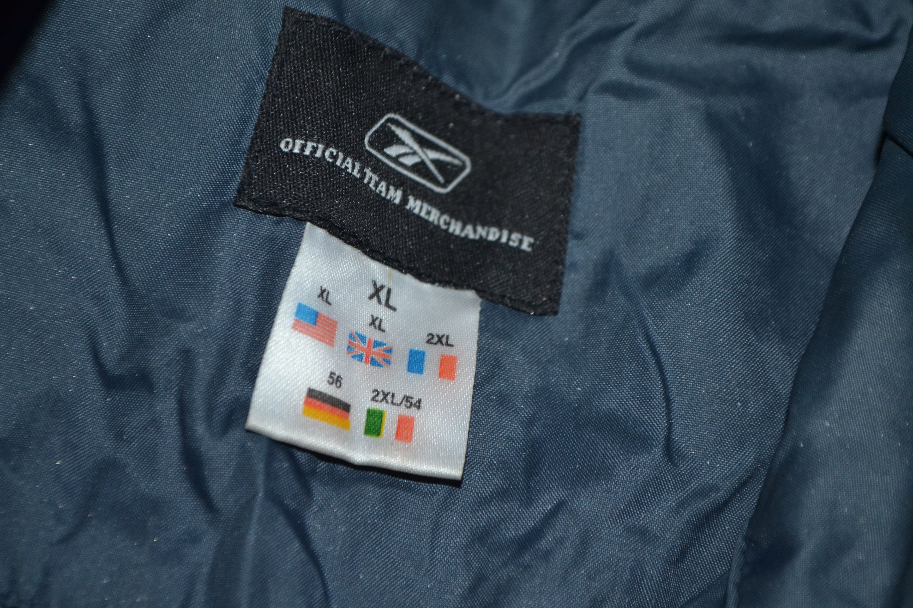 Reebok Vintage FC Bolton Rain Jacket Coat Nylon Anorak Size US XL / EU 56 / 4 - 3 Thumbnail