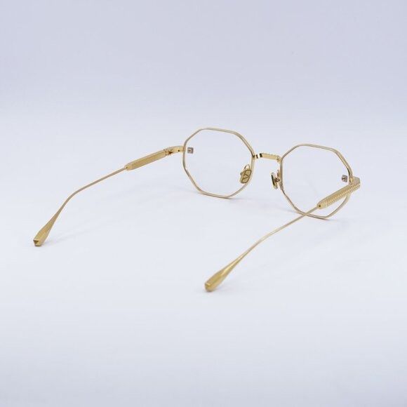 Valentino Valentino V-STUD VLX-122C Eyeglasses Shiny Gold 52mm Size ONE SIZE - 3 Thumbnail