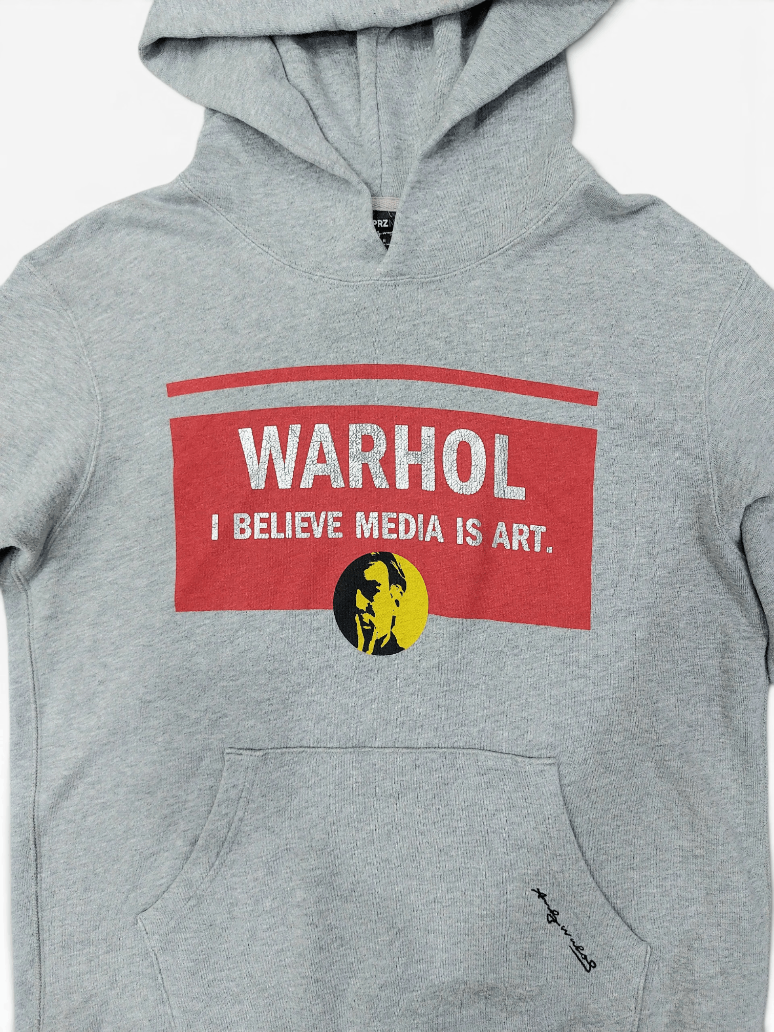 Andy Warhol Sprzny x Andy Warhol "I Believe Media is Art" Hoodies Size US M / EU 48-50 / 2 - 4 Thumbnail