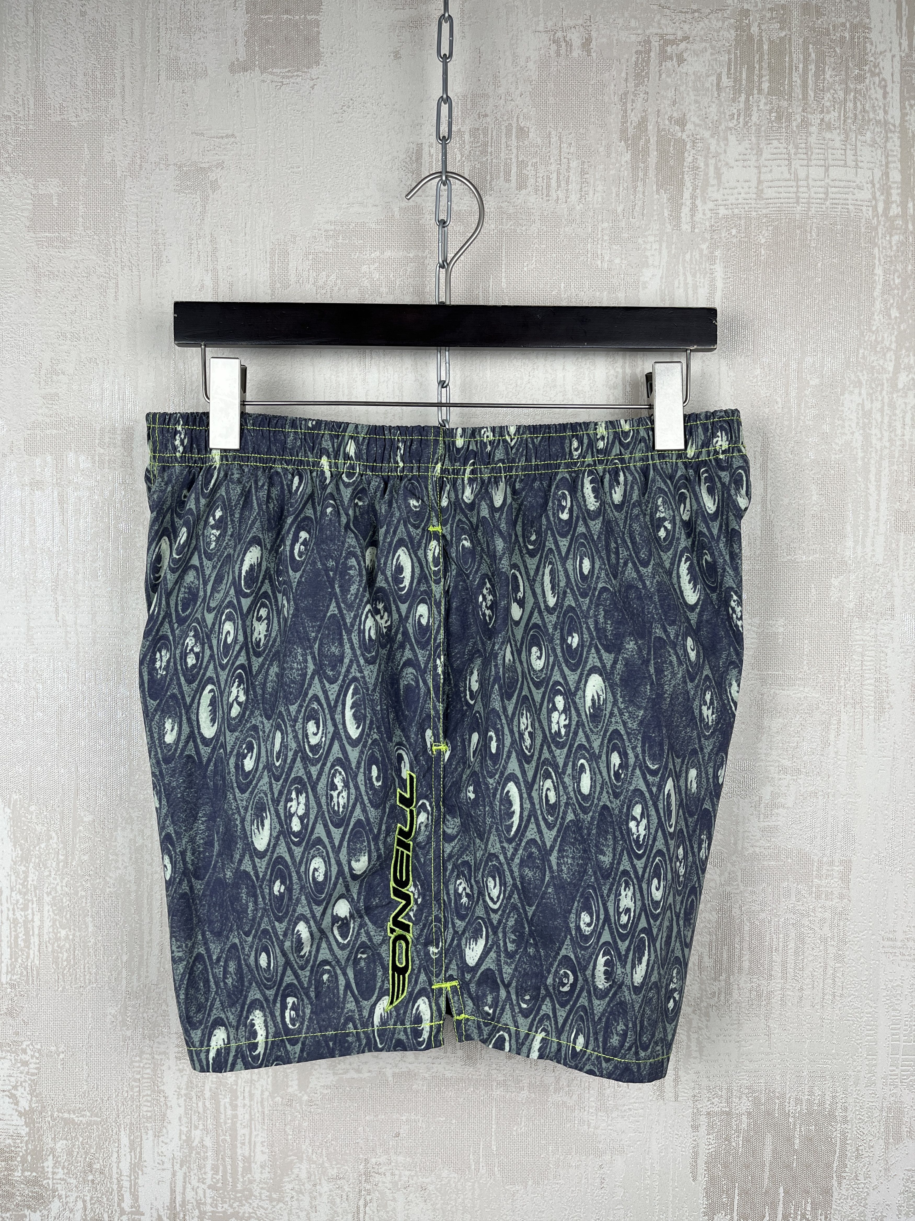 O'Neill 90's O'Neill Abstract Vintage Nylon Shorts Size XL Size US 36 / EU 52 - 9 Thumbnail