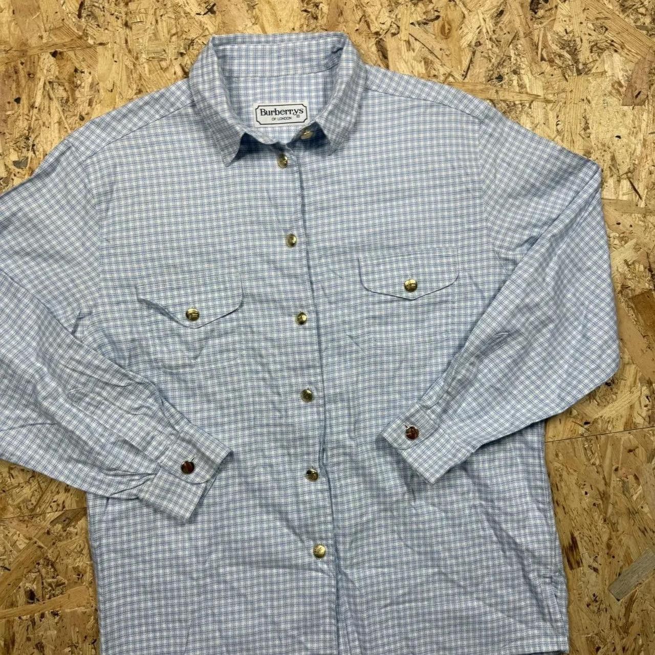 Burberry Burberry Brit Checkered Shirt Casual Blue Designer Size US M / EU 48-50 / 2 - 6 Thumbnail