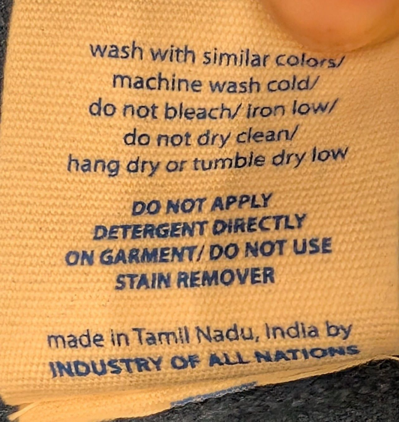 Industry of All Nations Industry of All Nations Cotton Twill Chinos 12 Dip Indigo Size US 32 / EU 48 - 4 Thumbnail