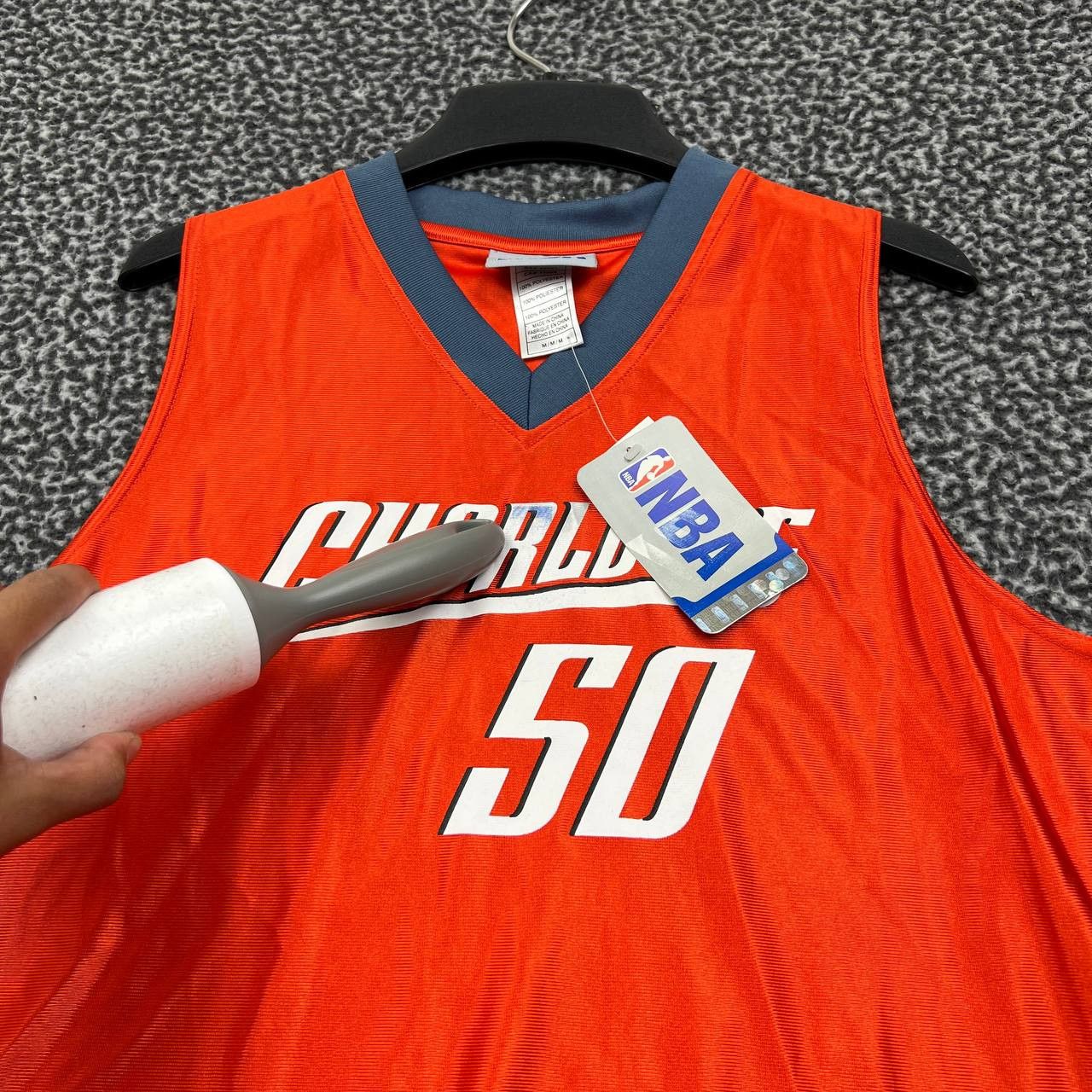 NBA Charlotte Bobcats Okafor #50 Jersey Shirt Women Medium New M Size M / US 6-8 / IT 42-44 - 3 Thumbnail