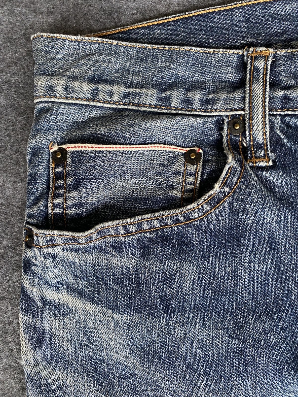 American Eagle Outfitters × Gap Vintage gap selvage denim Size US 30 / EU 46 - 5 Thumbnail