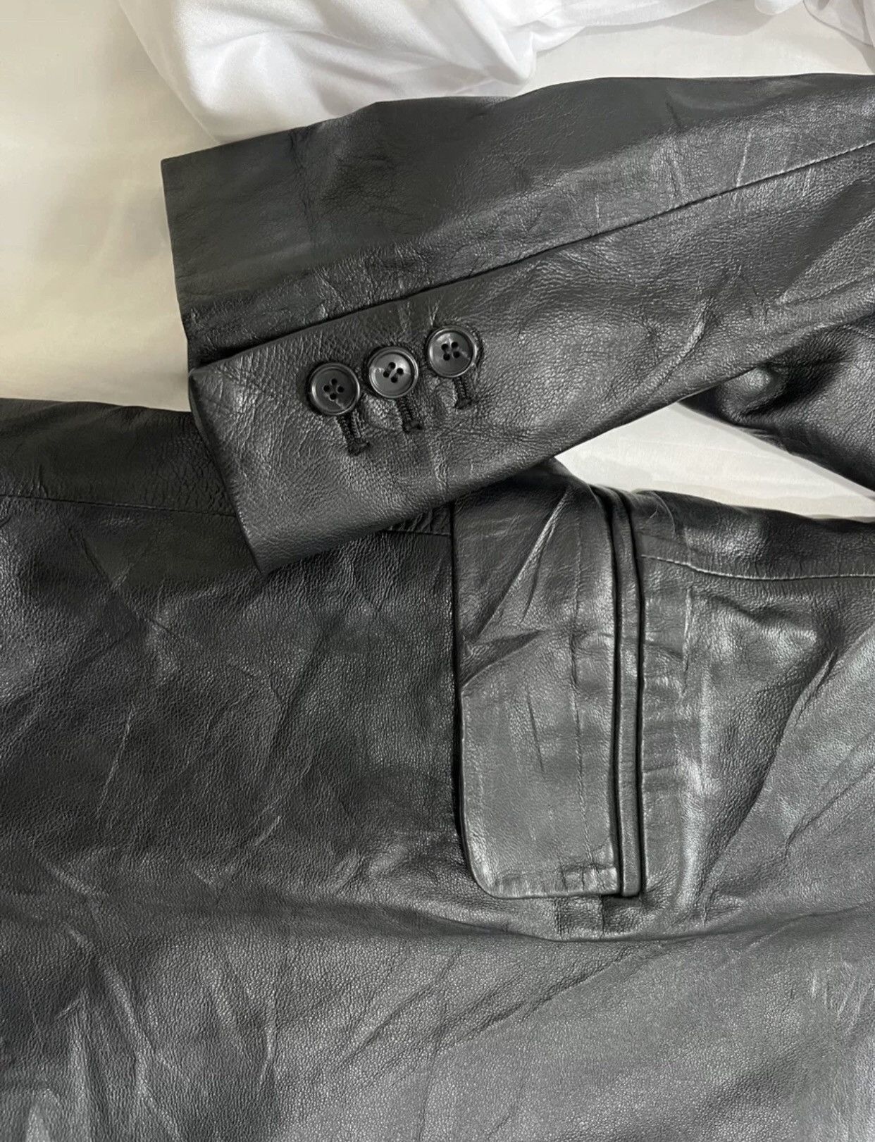 Yohji Yamamoto Yohji Yamamoto Yohji Sheepskin Suit 2412-Nextarrow Size L / US 10 / IT 46 - 5 Thumbnail