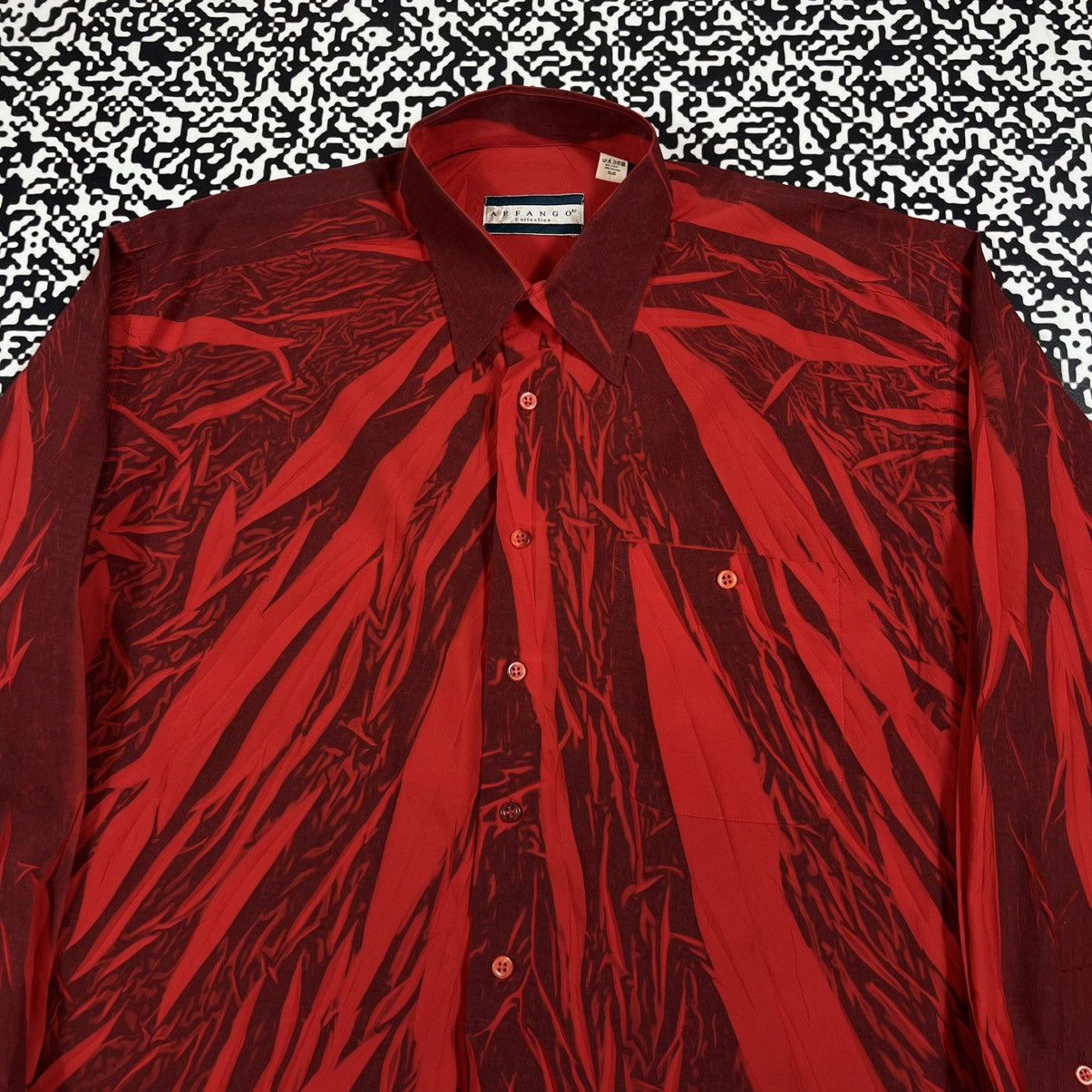 Japanese Brand Vintage Y2K Japanese Abstract Issey Miyake Style Retro Shirt Size US L / EU 52-54 / 3 - 10 Thumbnail