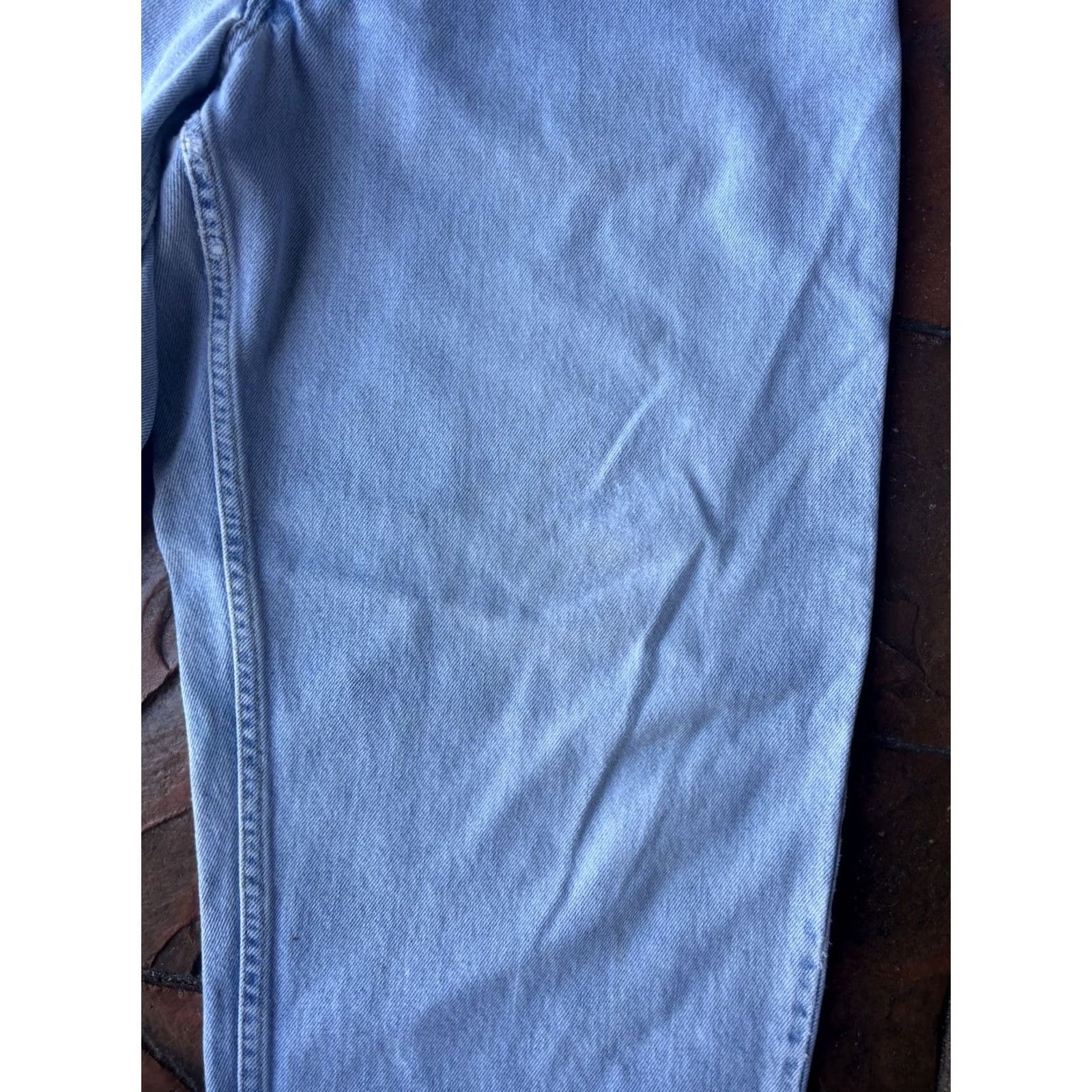 Levi's VINTAGE Levi's 560 Jeans Baggy Tapered Leg 38x30 Mens 90s Blue Denim Slim Straight Wide Leg Size US 38 / EU 54 - 7 Thumbnail