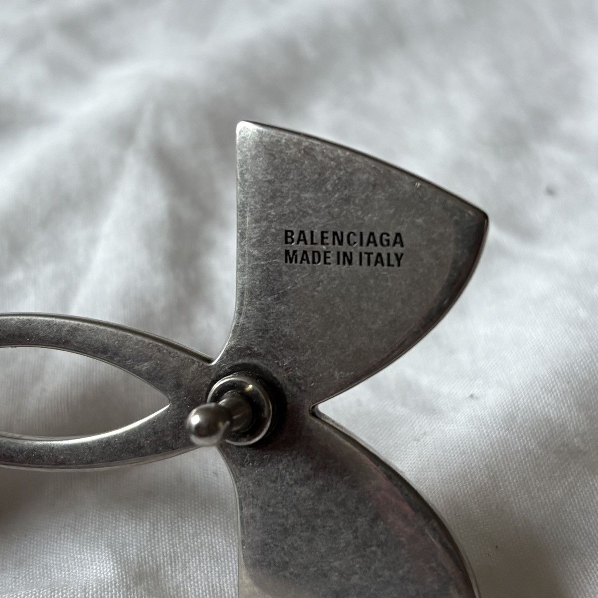 Balenciaga × Under Armour Balenciaga X Under Armor Silver Logo Belt Size 100 Size 32 - 3 Thumbnail