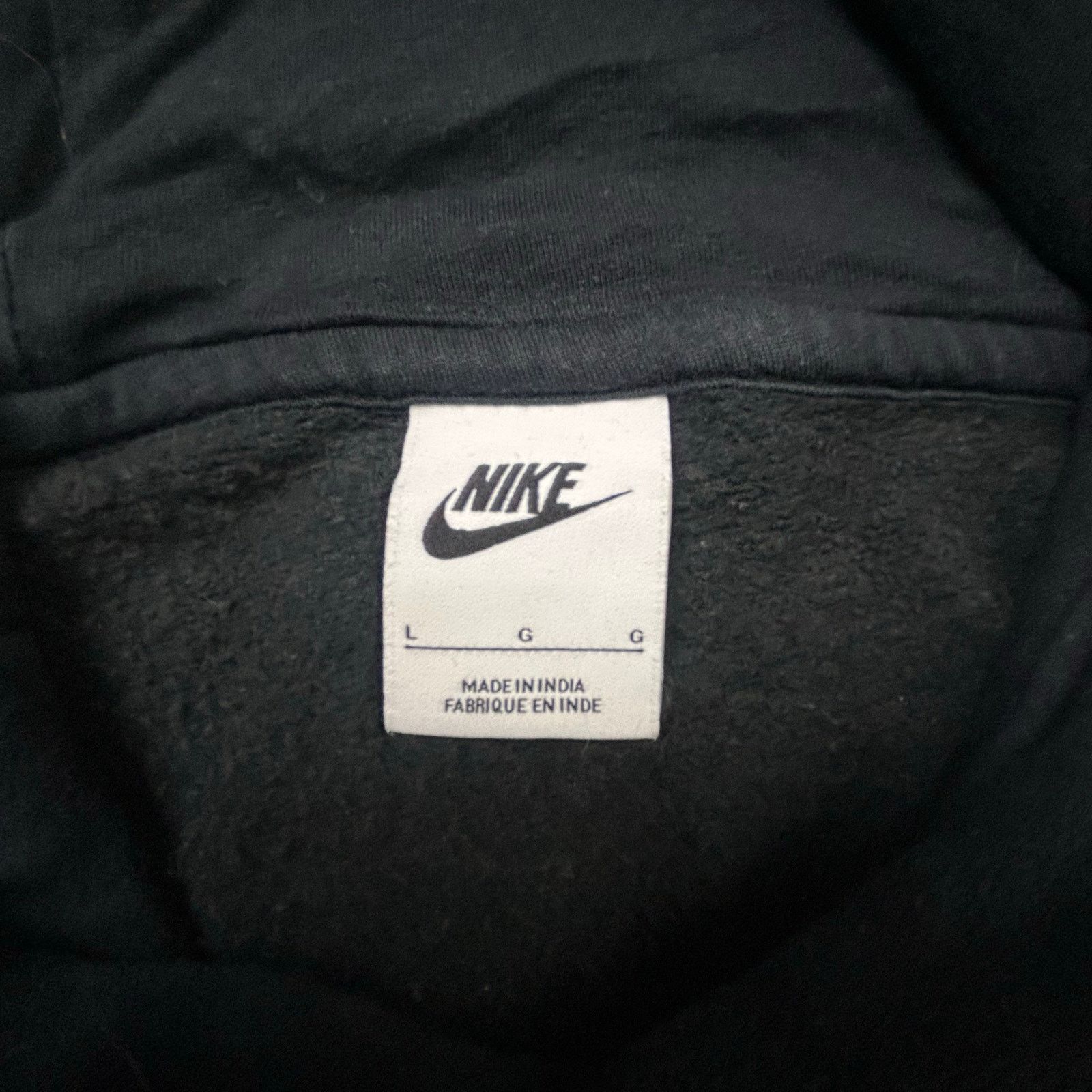 Nike Nike Sweatshirt Hoodie Black Men's Large Size US L / EU 52-54 / 3 - 2 Thumbnail