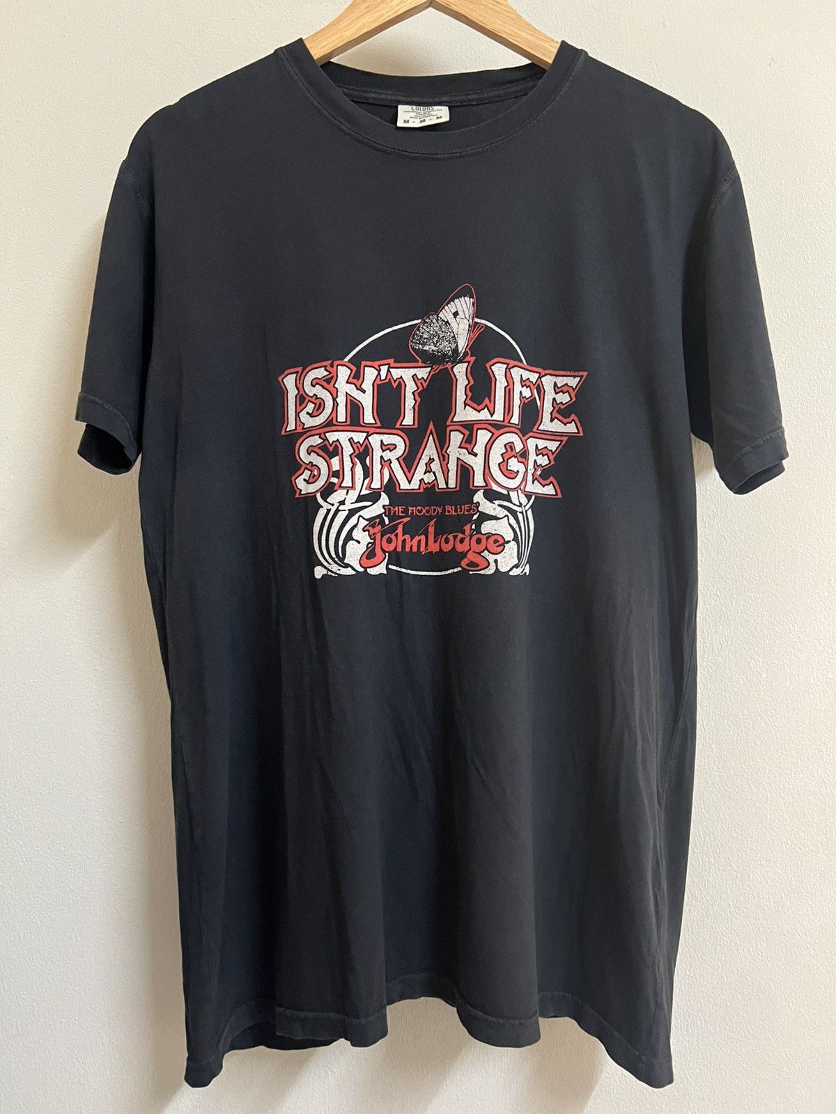 Band Tees Vintage John Lodge The Moody Blues Tour Tee Fade M Size US M / EU 48-50 / 2 - 1 Thumbnail