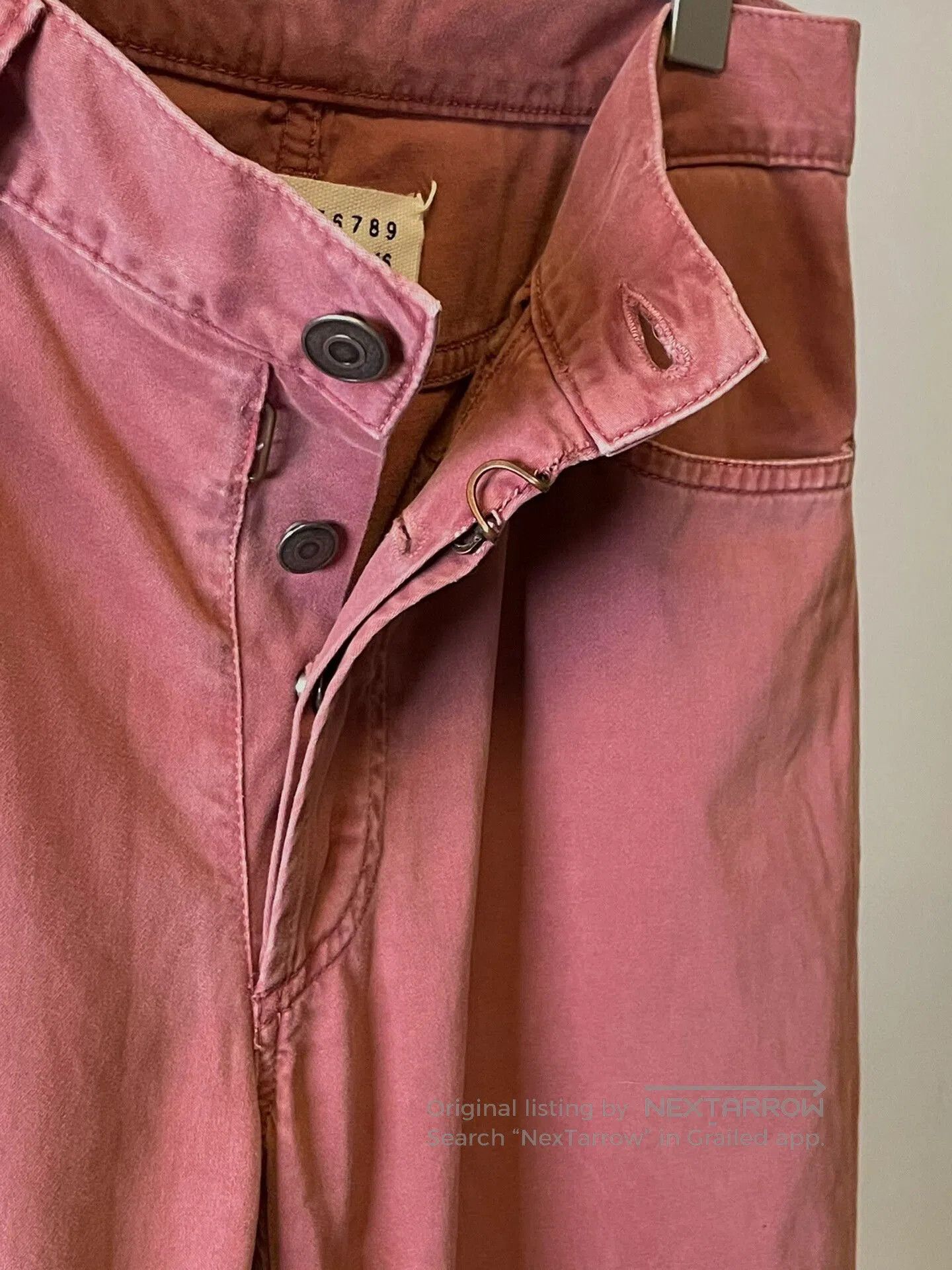 Maison Margiela Maison Martin Margiela Pink Work Pants. Size US 30 / EU 46 - 4 Thumbnail