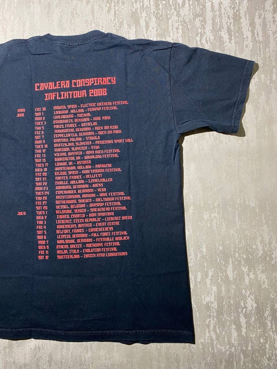 Band Tees × Vintage Vintage 2008 Cavalera Conspiracy Tour T-Shirt Size US M / EU 48-50 / 2 - 11 Thumbnail