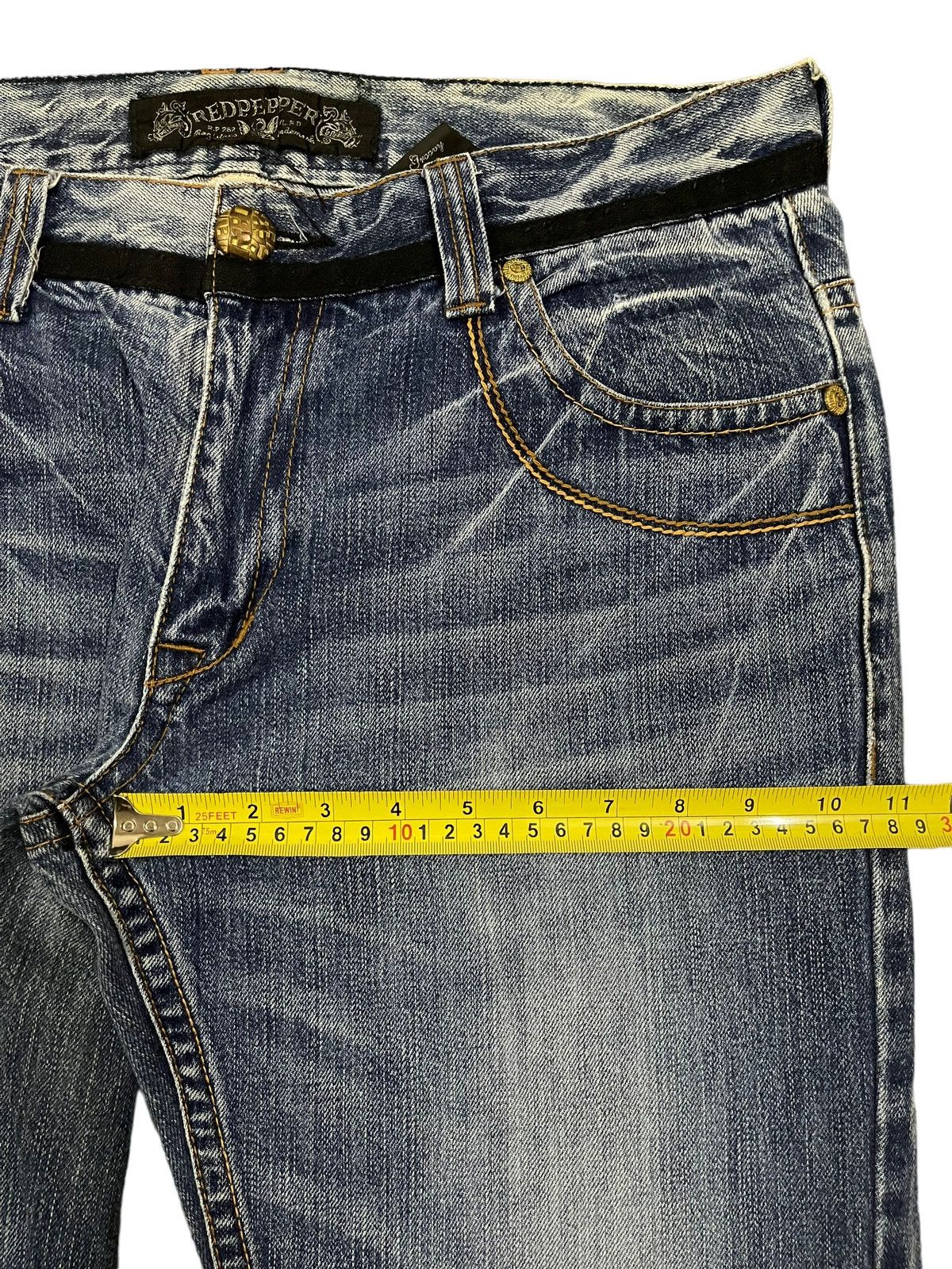 semanticdesign Vintage Japanese Brand Embroidered Style Bootcut Jeans Size US 34 / EU 50 - 14 Thumbnail