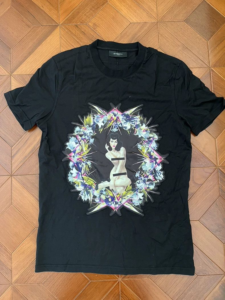 Givenchy Givenchy Bird and Nude Print Tee - dmc Size US S / EU 44-46 / 1 - 1 Thumbnail