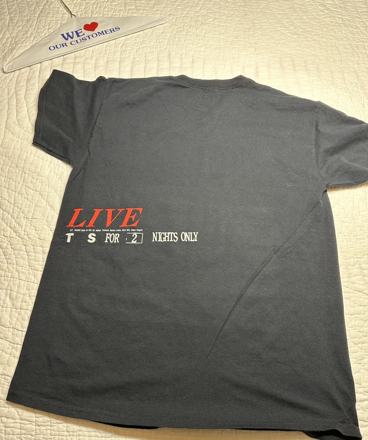 Travis Scott Travis Scott London Exclusive Tee/Size Medium Size US M / EU 48-50 / 2 - 2 Thumbnail