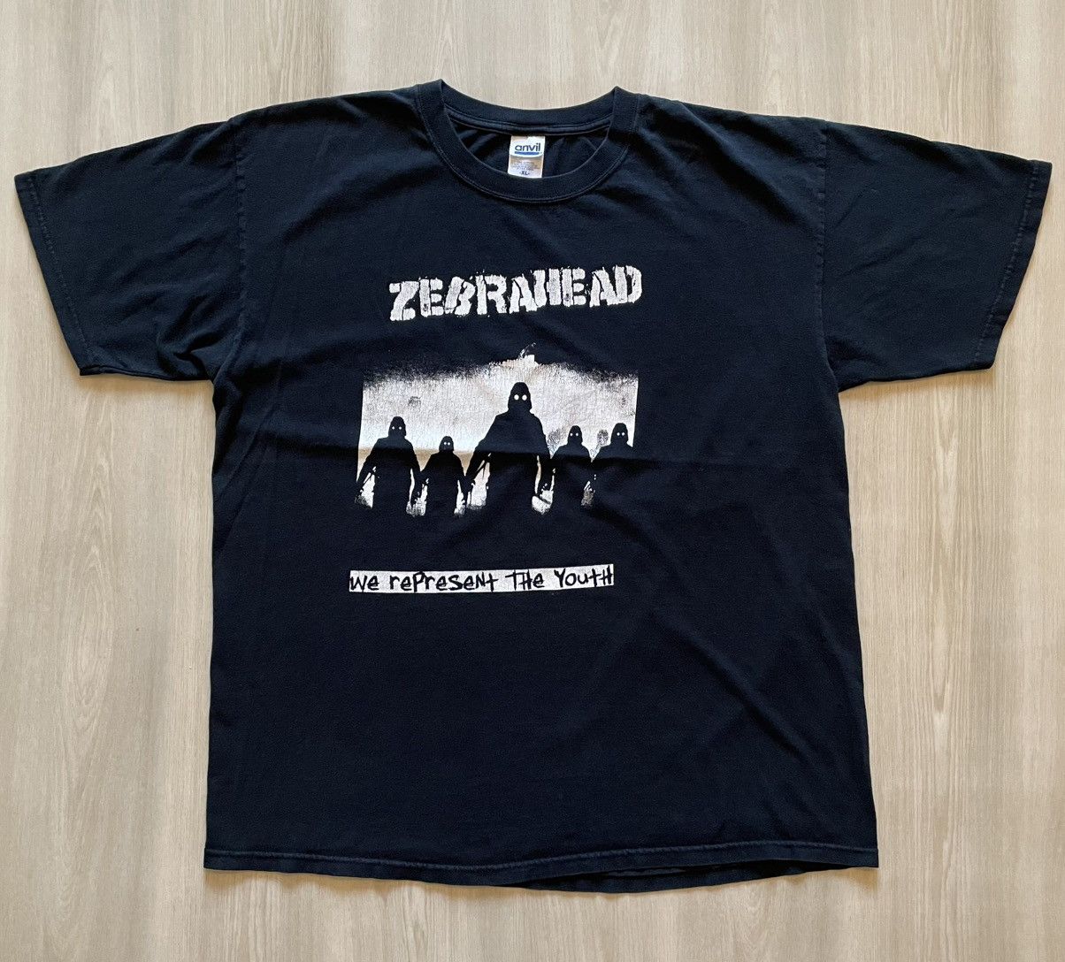 Vintage Rare Vintage Zebrahead We Represent The Youth Bandtee Sz XL Size US XL / EU 56 / 4 - 2 Thumbnail