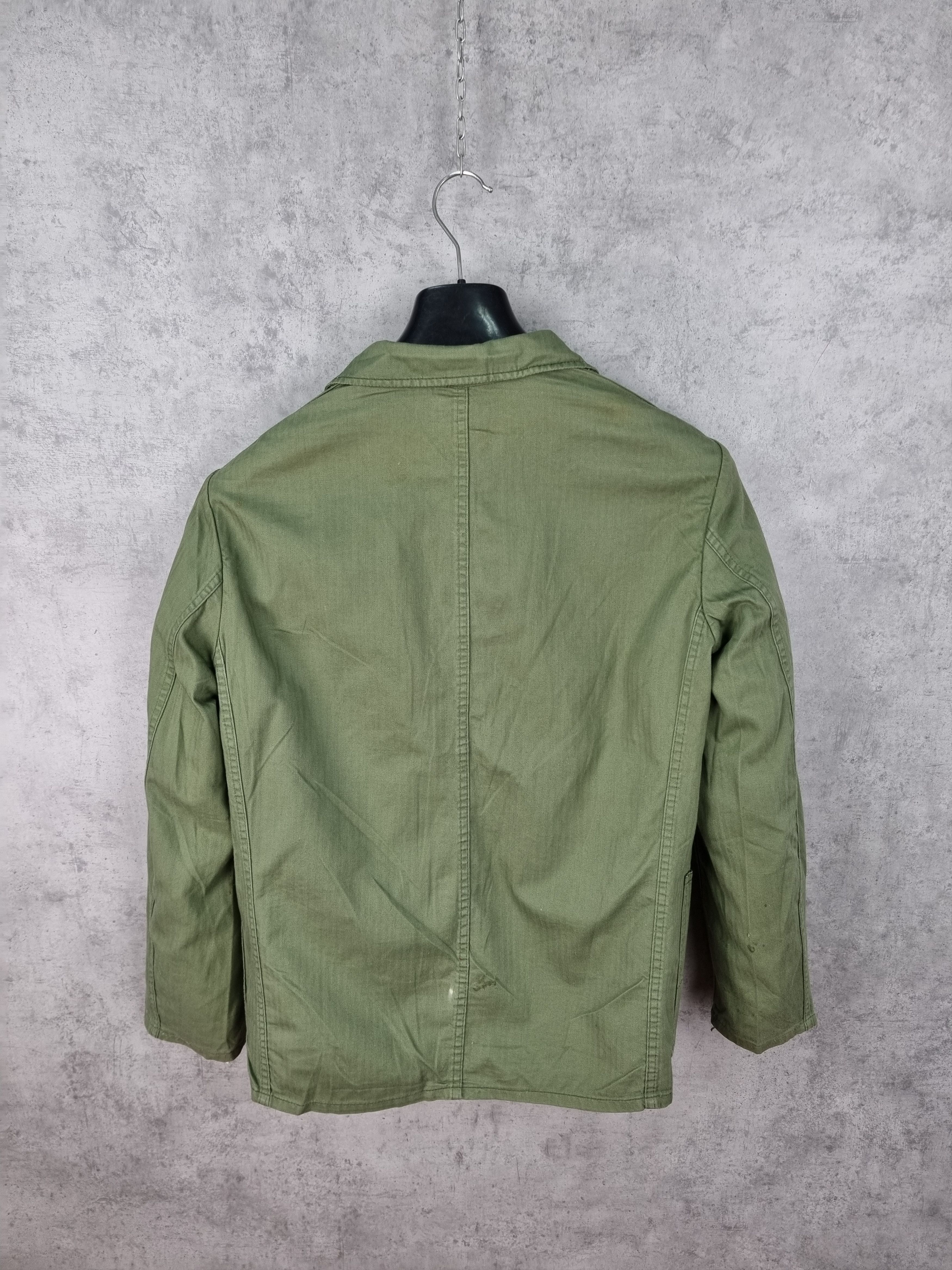 Le Laboureur × Vetra 90s Sanfor Worker Military French Chore Light Jacket Size US M / EU 48-50 / 2 - 8 Thumbnail