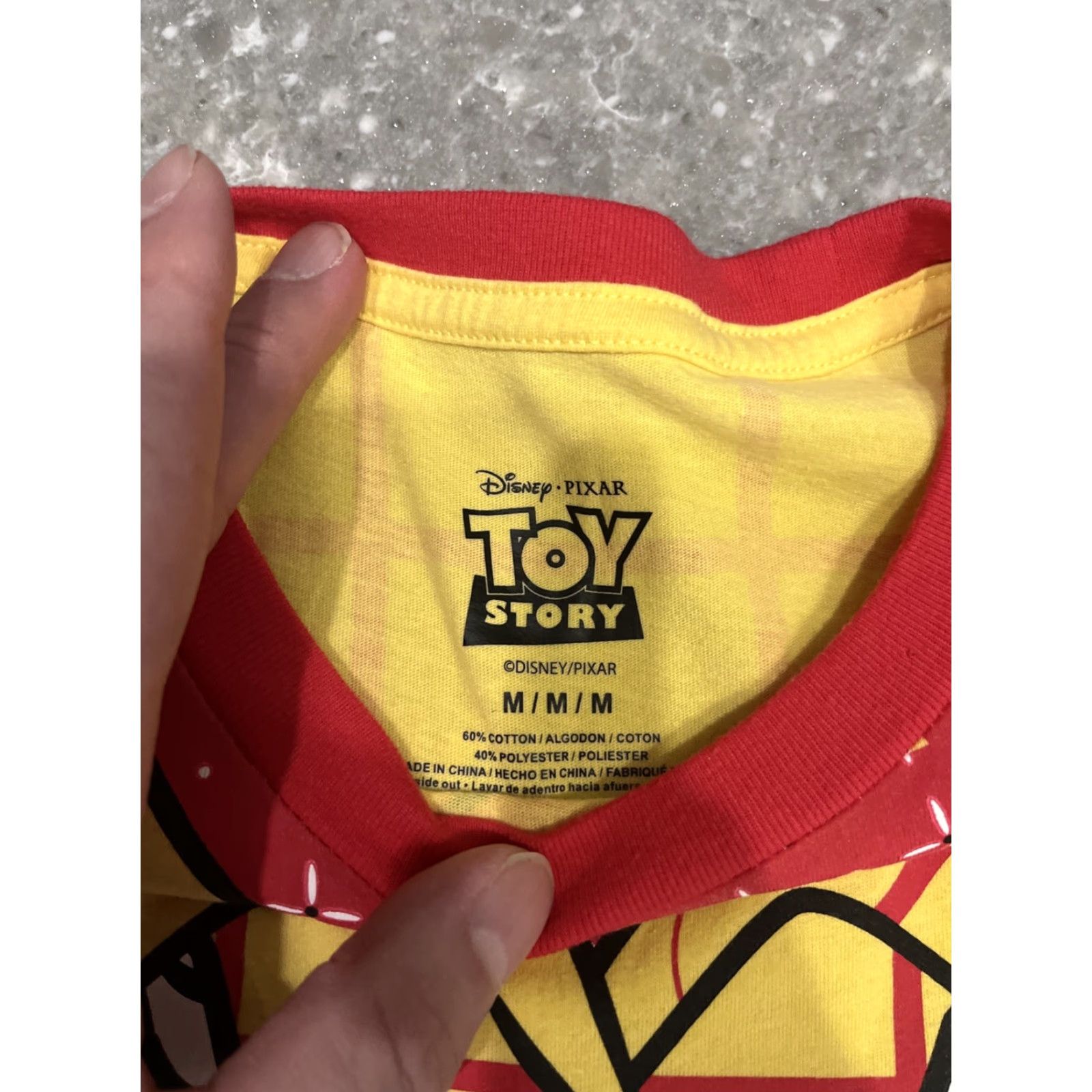 Disney Disney Pixar Toy Story Woody Costume T Shirt Men’s M Yellow Sheriff Cowboy Shirt Mens M Yellow Toy Story Cowboy Costume Graphic Print Size US M / EU 48-50 / 2 - 2 Thumbnail