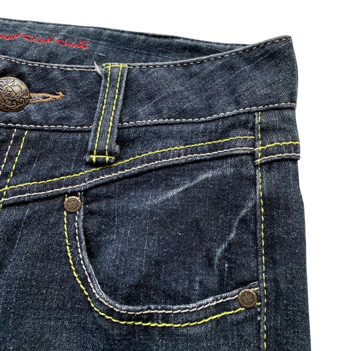 14th Addiction Queens Pop Clawmark Tornado Mart ifsix LGB Flared Jeans Size US 26 / EU 42 - 9 Thumbnail