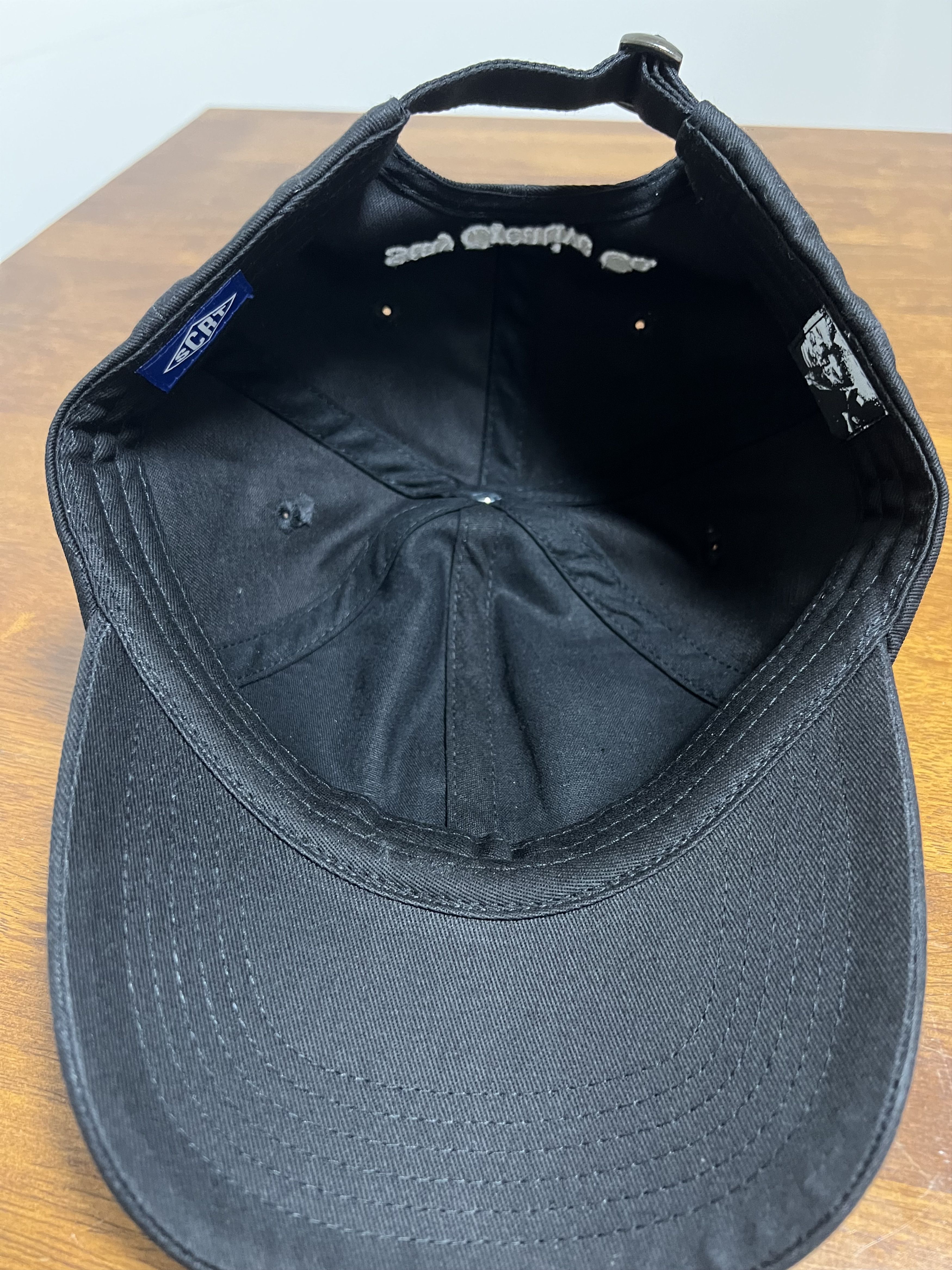SCRT 💚 SCRT x La Haine Embroidered Cap Black NEW Size ONE SIZE - 9 Thumbnail