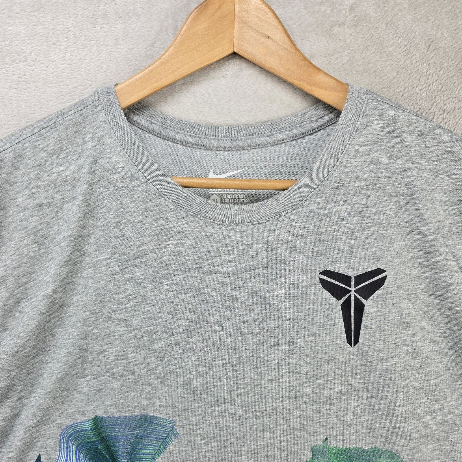 Nike Nike Kobe Bryant Shirt Mens XL Easter Edition 11 Black Mamba Size US XL / EU 56 / 4 - 2 Thumbnail