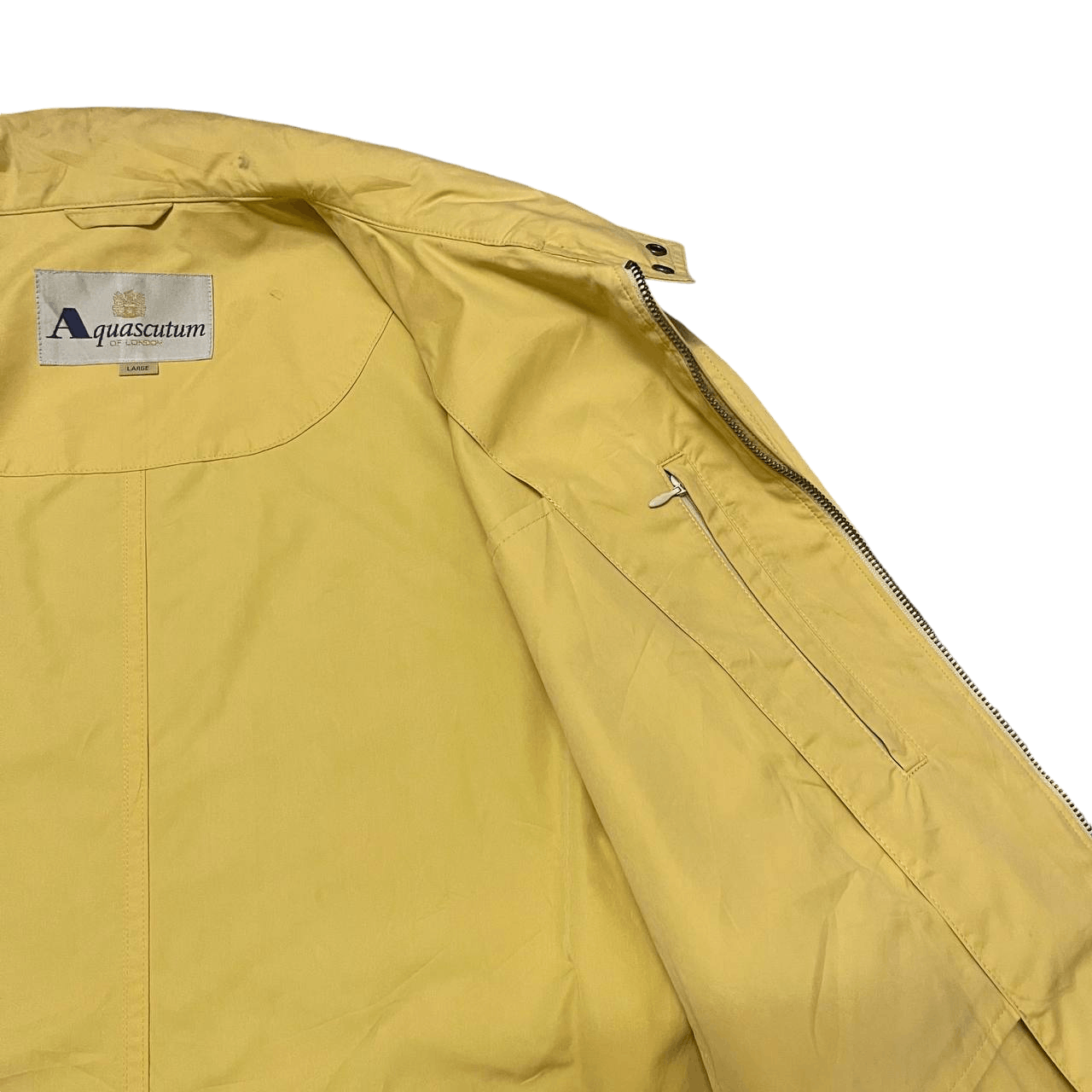 Aquascutum Vintage Aquascutum of London Zipper Jacket Hidden Hood Size US L / EU 52-54 / 3 - 9 Thumbnail