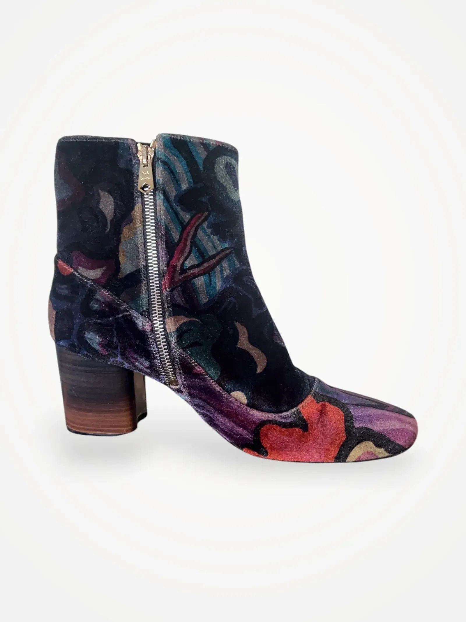 Paul Smith Paul Smith Psycedelic dreamer velvet nira boots Boots Size US 9 / IT 39 - 1 Thumbnail