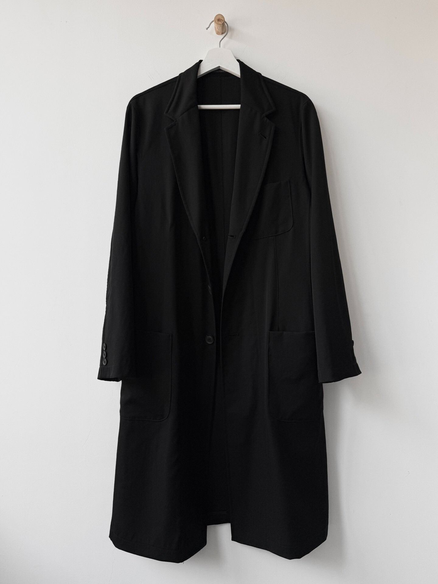 Yohji Yamamoto Yohji Yamamoto 21AW Gaba Wool Trench Coat Size US M / EU 48-50 / 2 - 1 Thumbnail